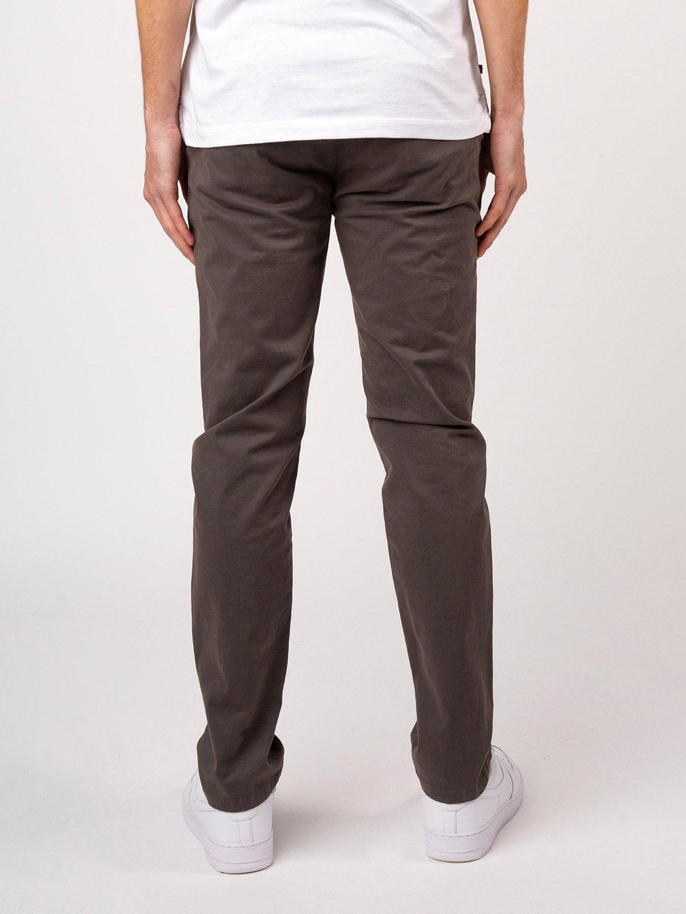 Image 2 of 6 of Luke 1977 Alpha Smart Chino Trousers- Dark Brown