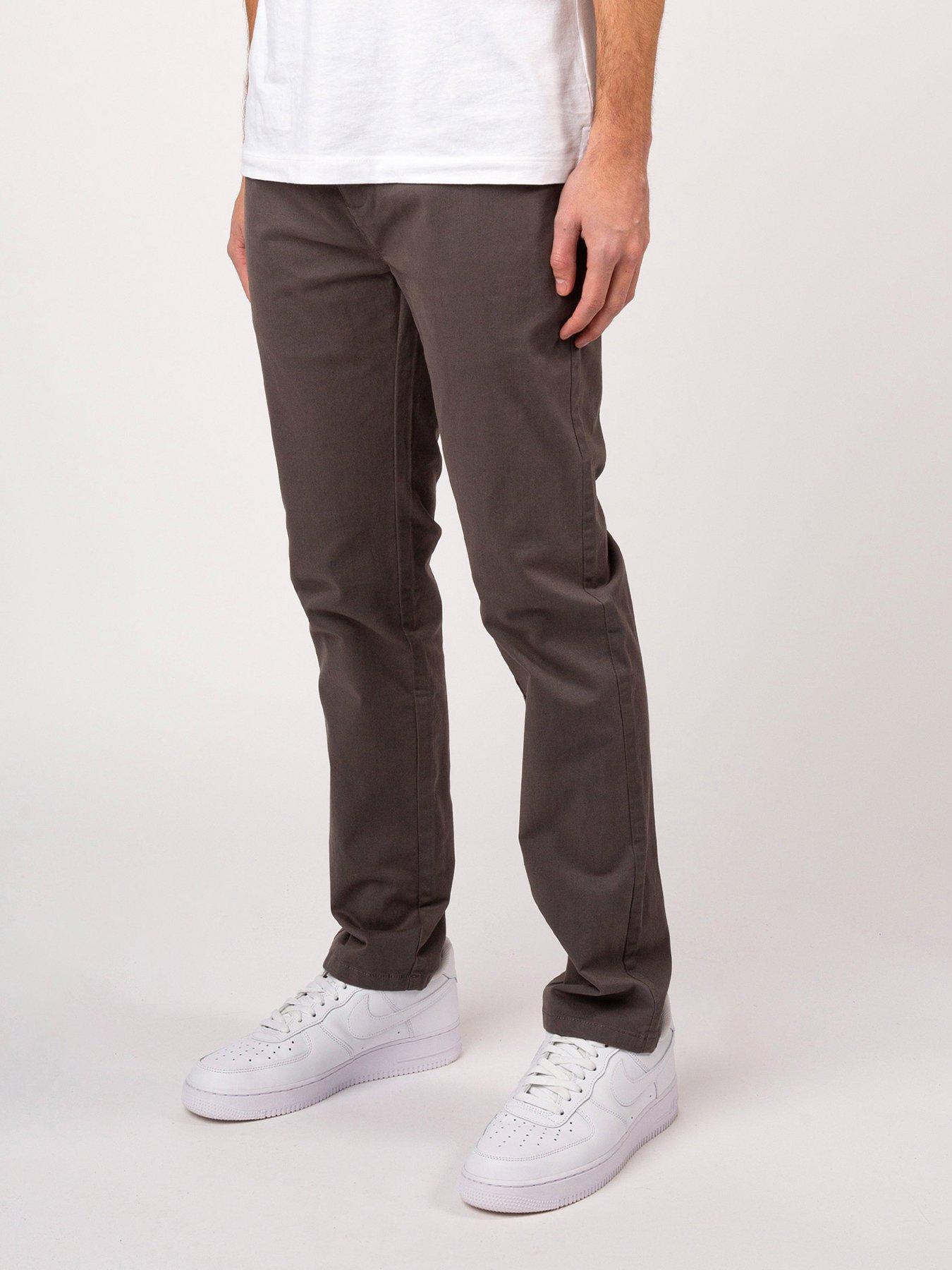 Image 3 of 6 of Luke 1977 Alpha Smart Chino Trousers- Dark Brown