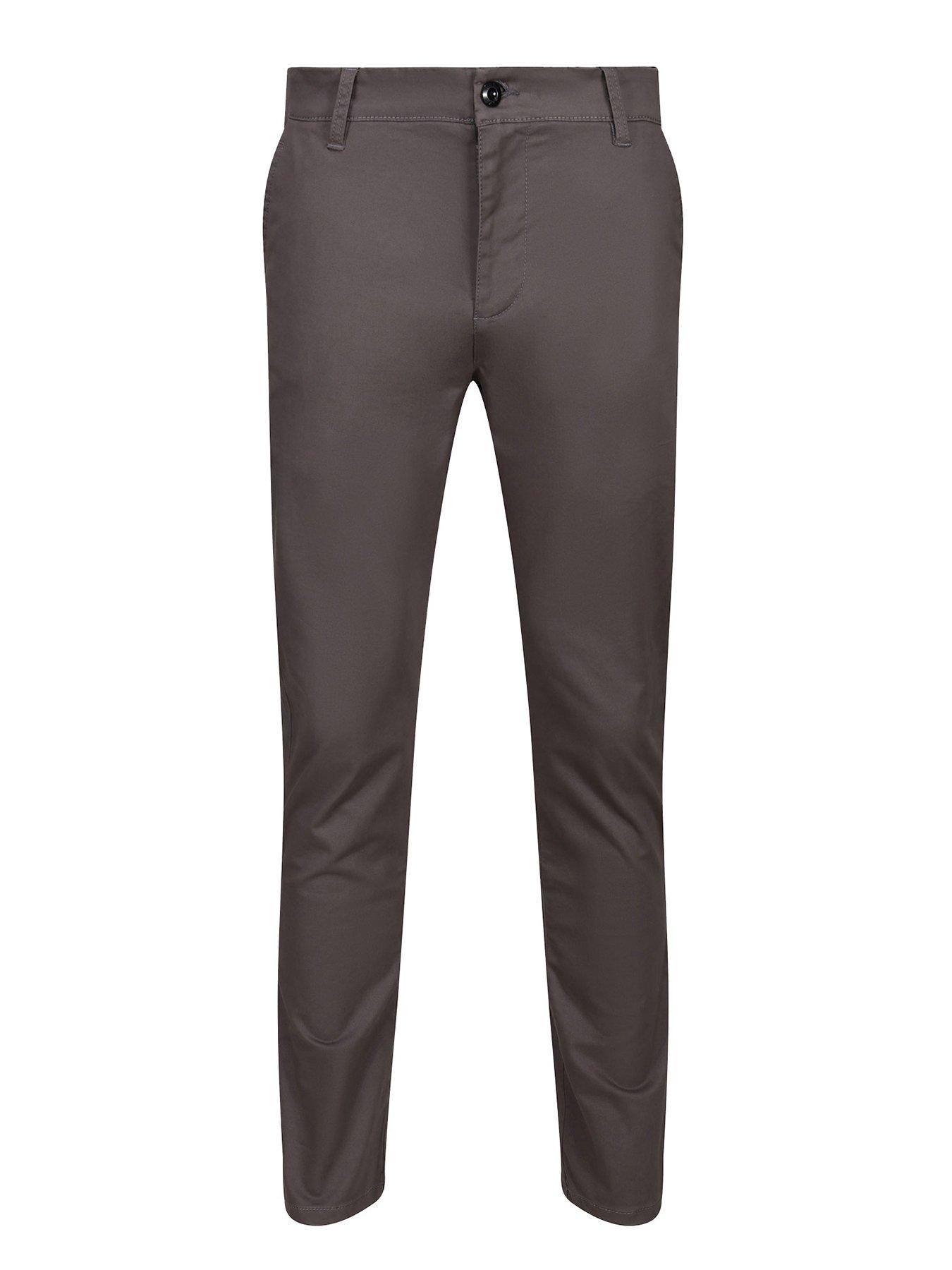 Image 4 of 6 of Luke 1977 Alpha Smart Chino Trousers- Dark Brown