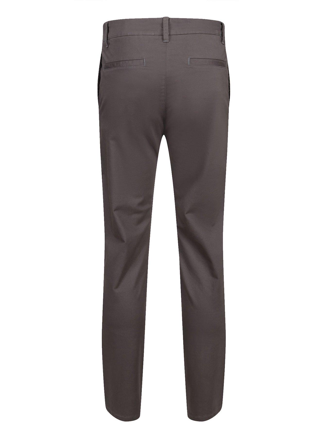 Image 5 of 6 of Luke 1977 Alpha Smart Chino Trousers- Dark Brown