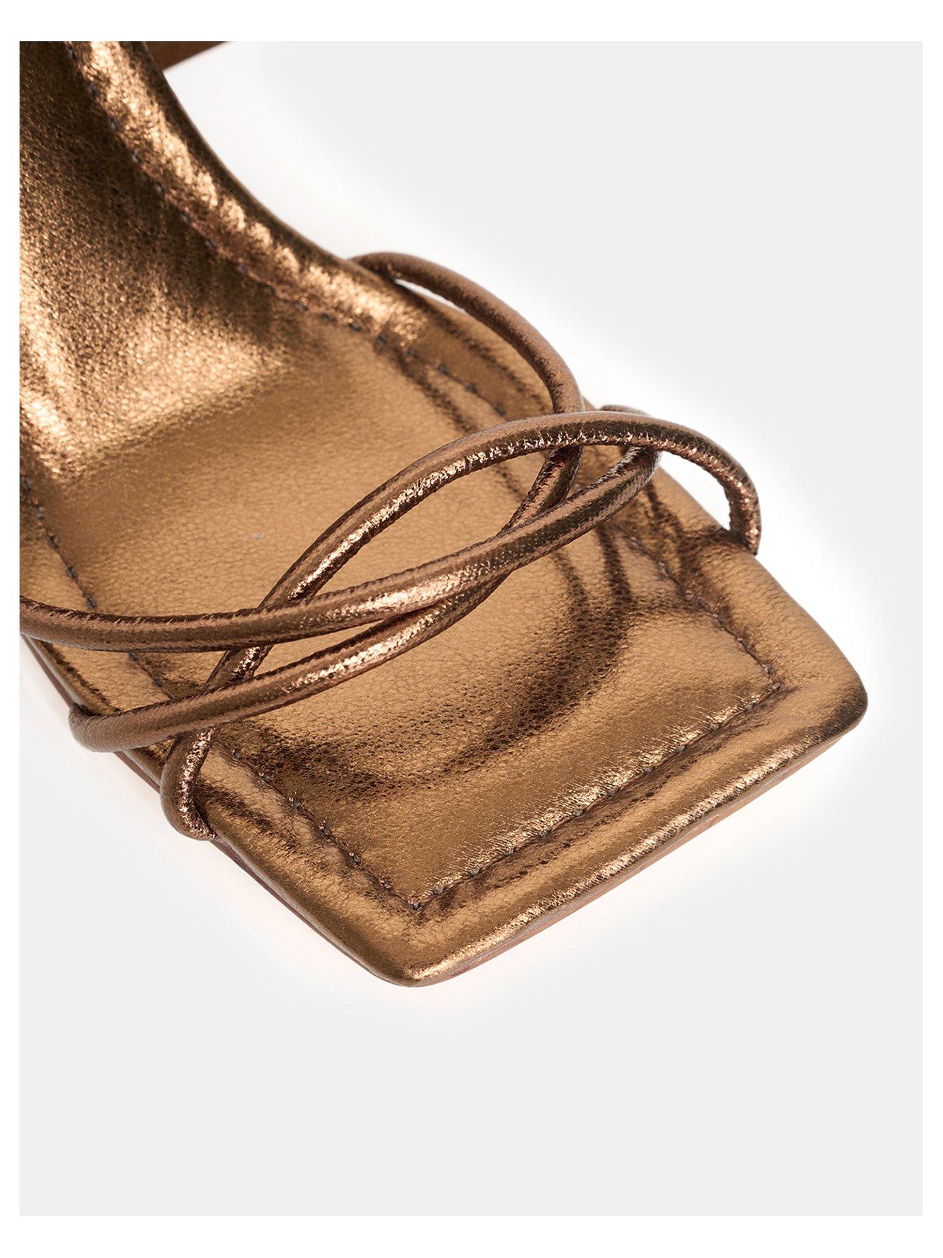 Image 4 of 4 of Public Desire Wide Fit Fizzy - Bronze