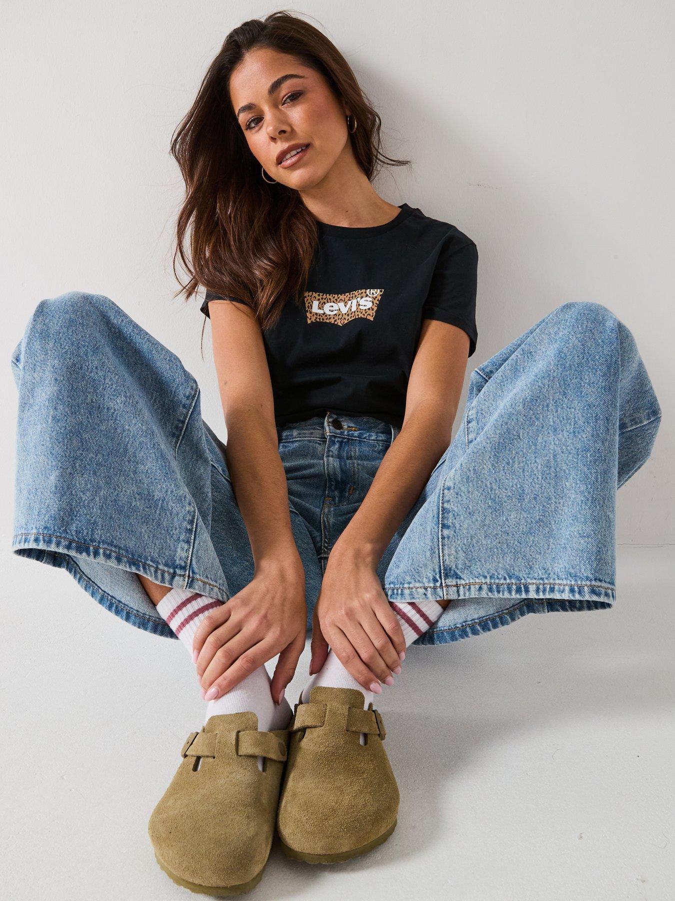Image 6 of 6 of Levi's 94 Baggy Wide Leg Jeans - Light Touch&nbsp;- Blue