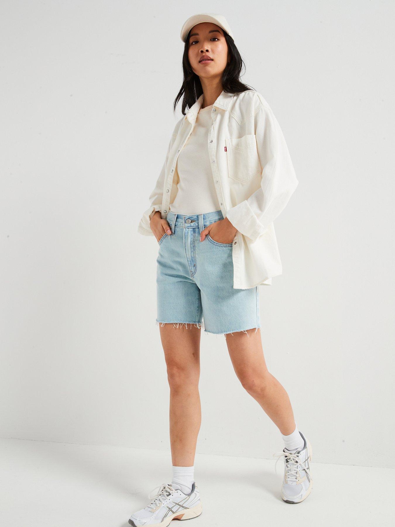 undefined 94 Baggy Short - Light Denim