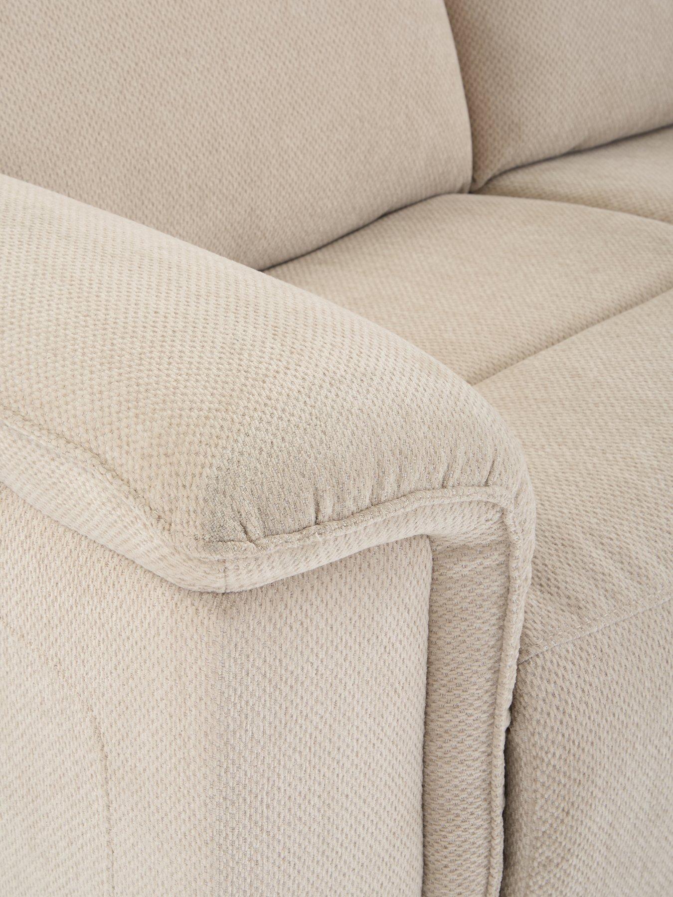 Image 6 of 7 of The Very Collection Miro 3 Seater Manual Fabric Recliner Sofa