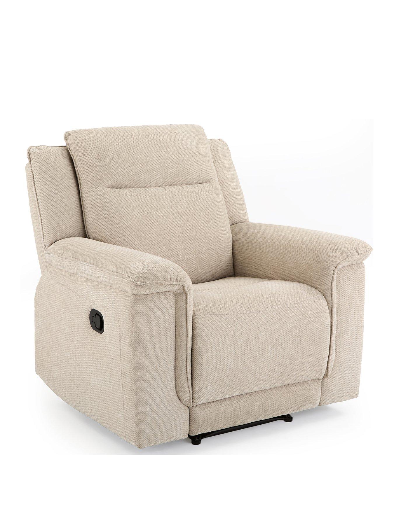 Image 3 of 6 of Very Home Miro  Fabric Manual Recliner Chair
