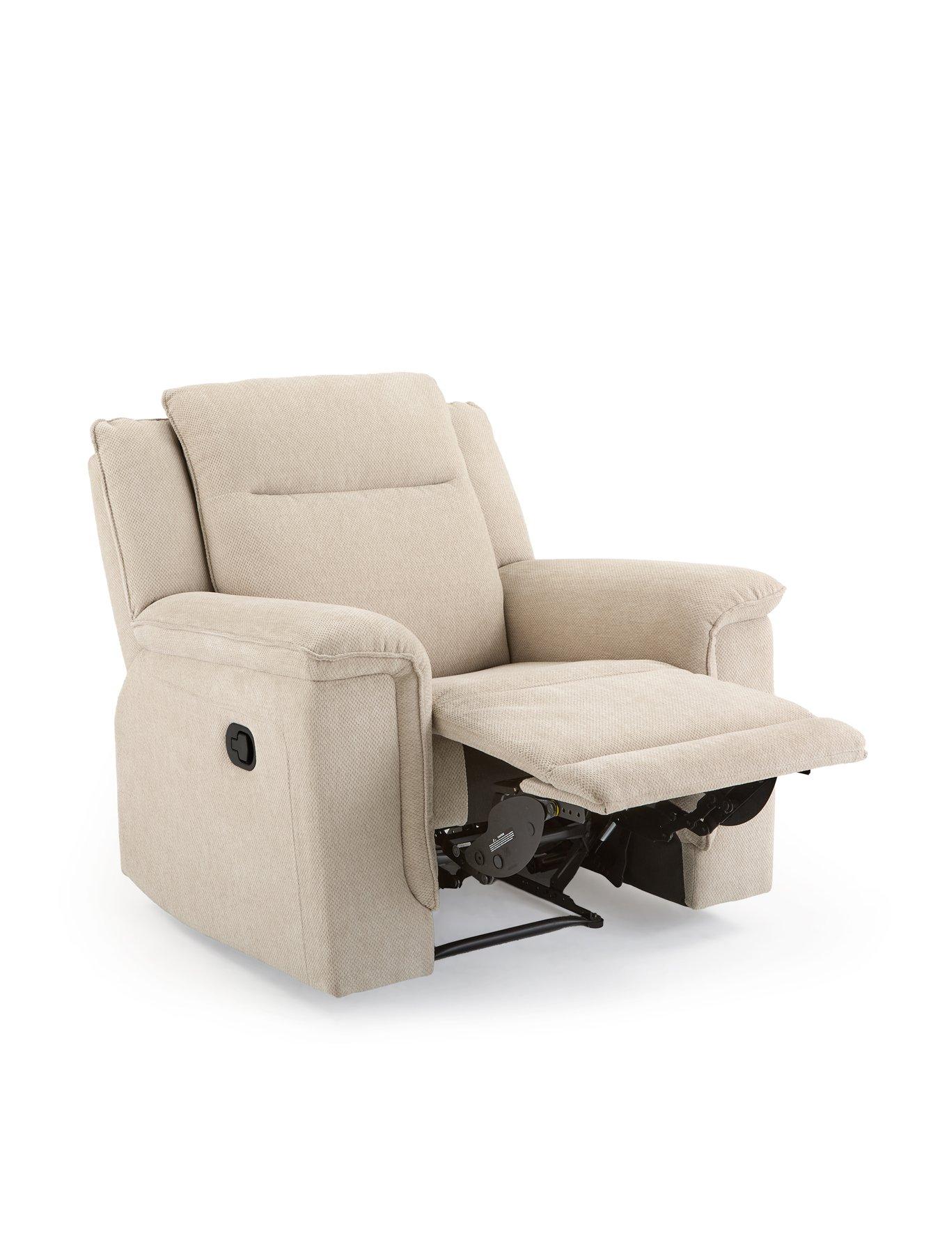 Image 4 of 6 of Very Home Miro  Fabric Manual Recliner Chair