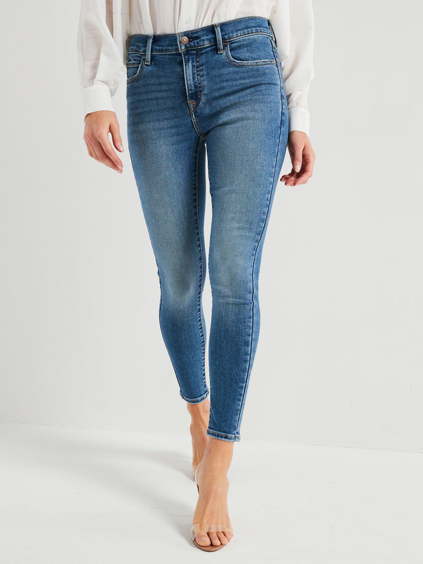 undefined 710T Mid Rise Super Skinny Jeans - New Adventure Blue