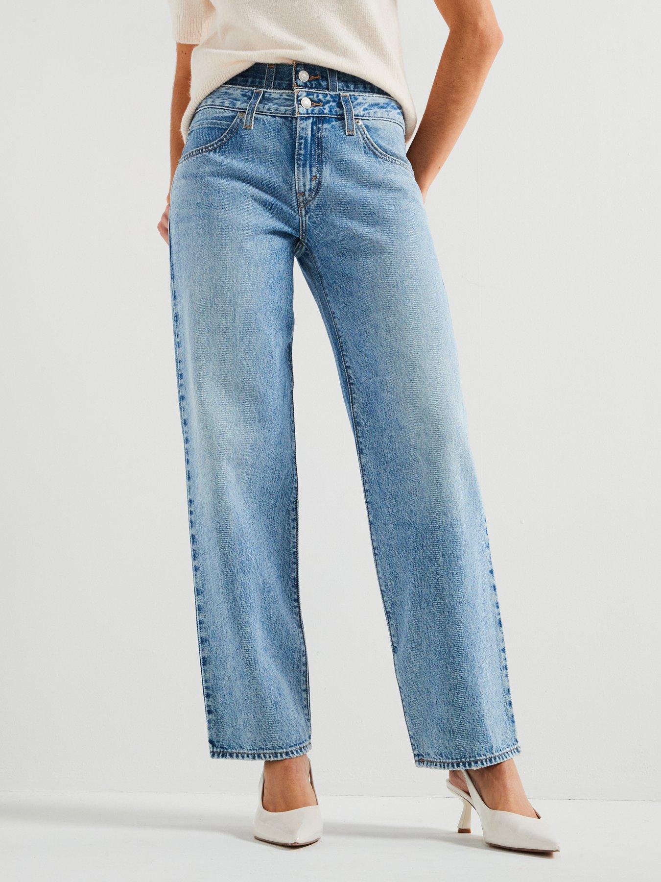 undefined 94 Baggy Mashup Jeans - Blue
