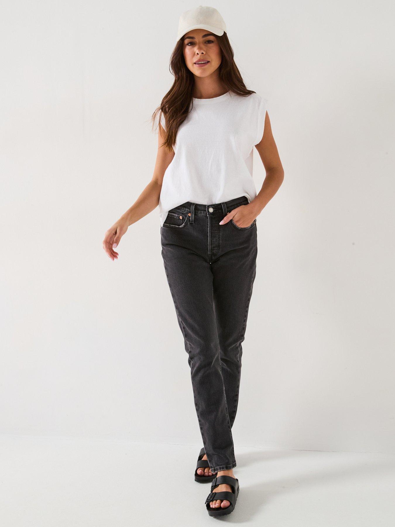 undefined 501™ Skinny Jeans - Off Topic Black