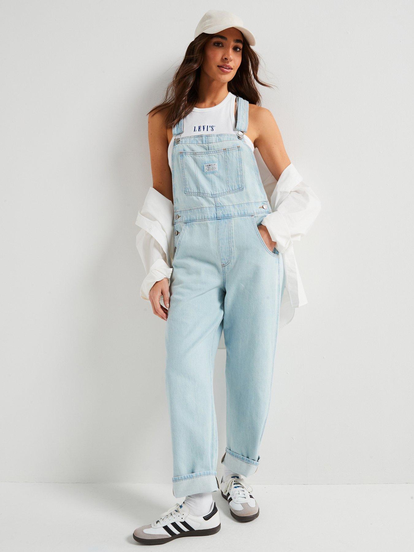 Image 1 of 6 of Levi's Vintage Denim Overalls - Never Going To Change