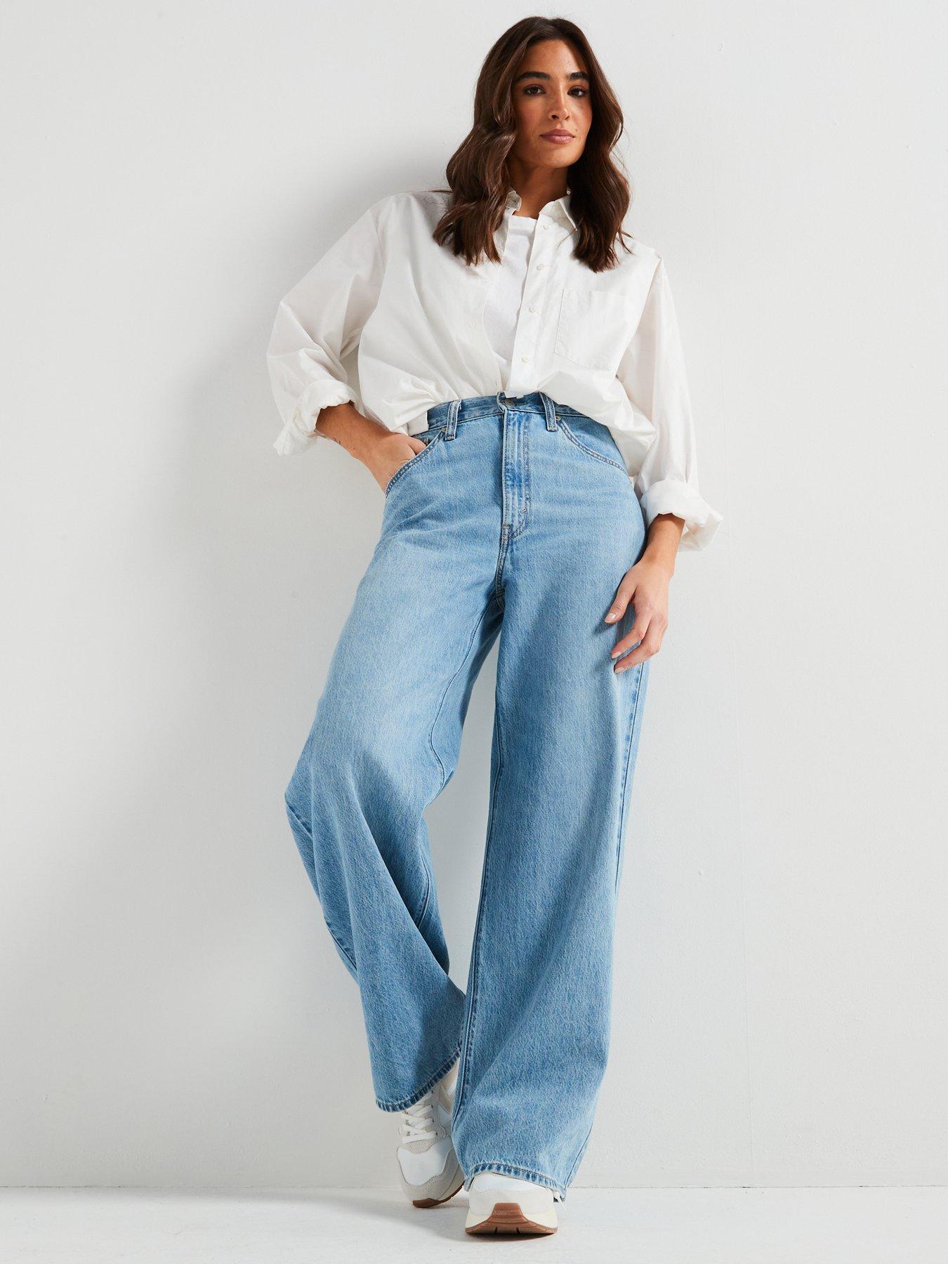 Image 3 of 6 of Levi's Cinch Baggy Jeans - Invested Indigo