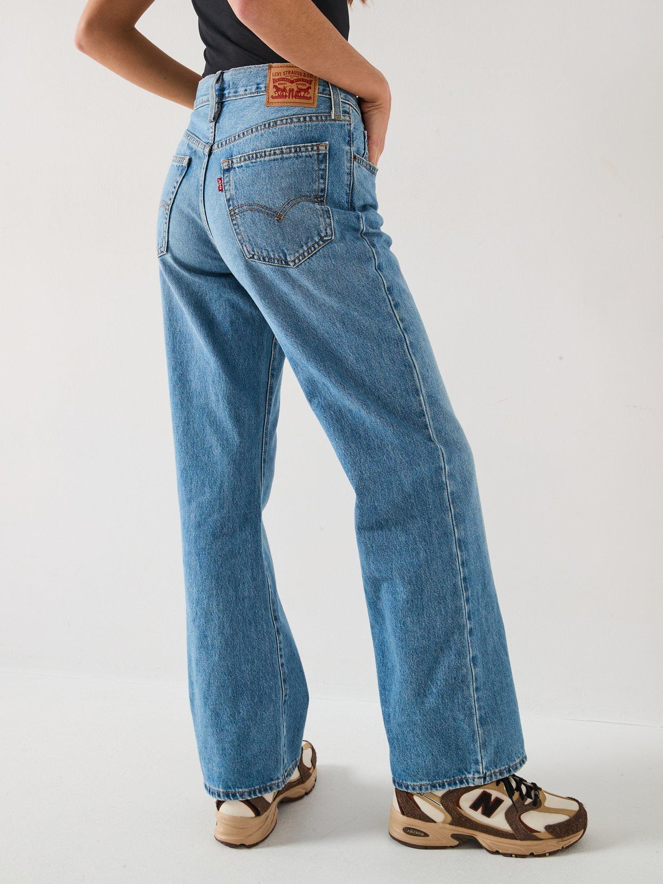 Image 2 of 6 of Levi's 94 Baggy Wide Leg Jeans - Smile For Real