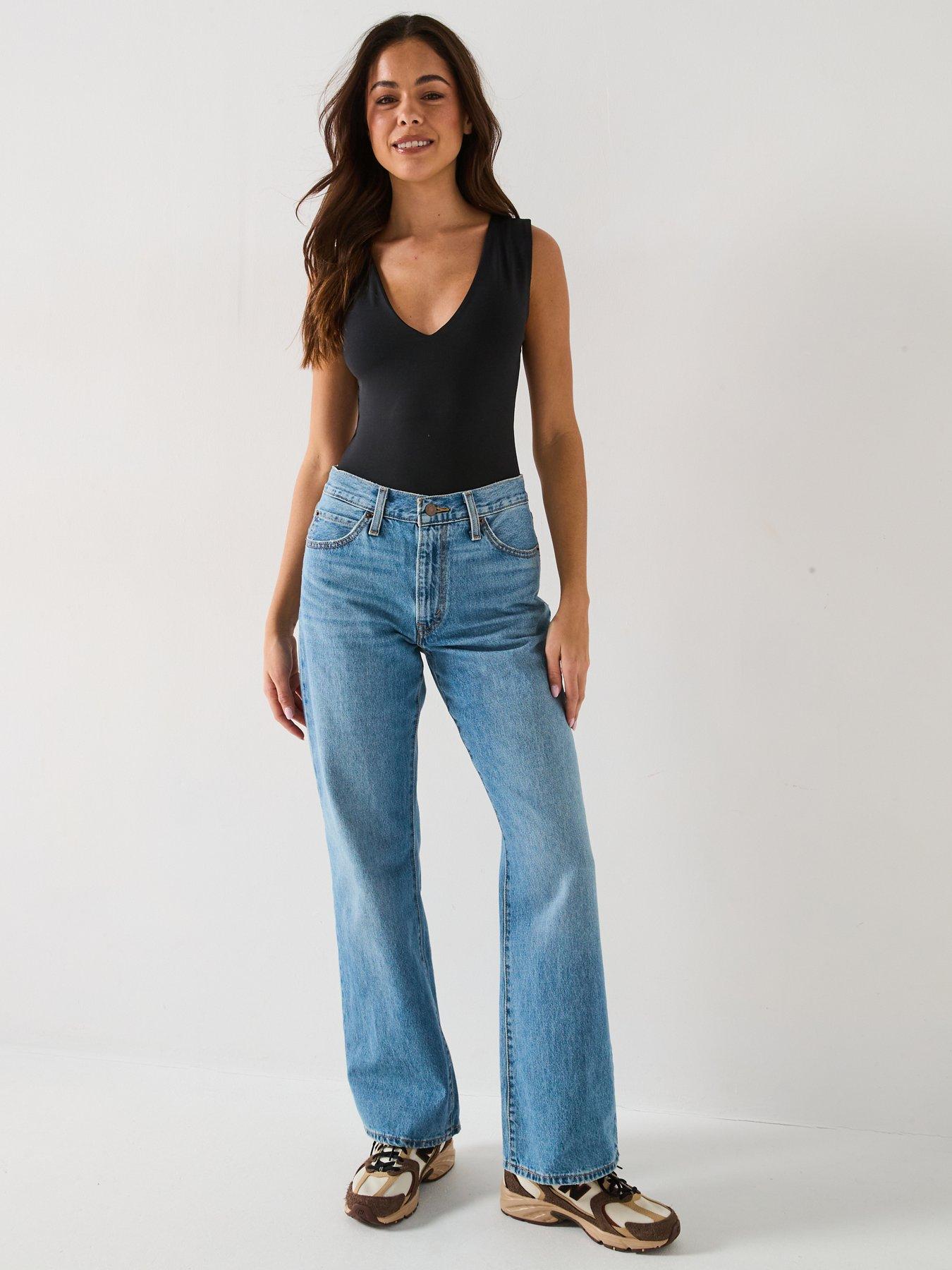 Image 3 of 6 of Levi's 94 Baggy Wide Leg Jeans - Smile For Real