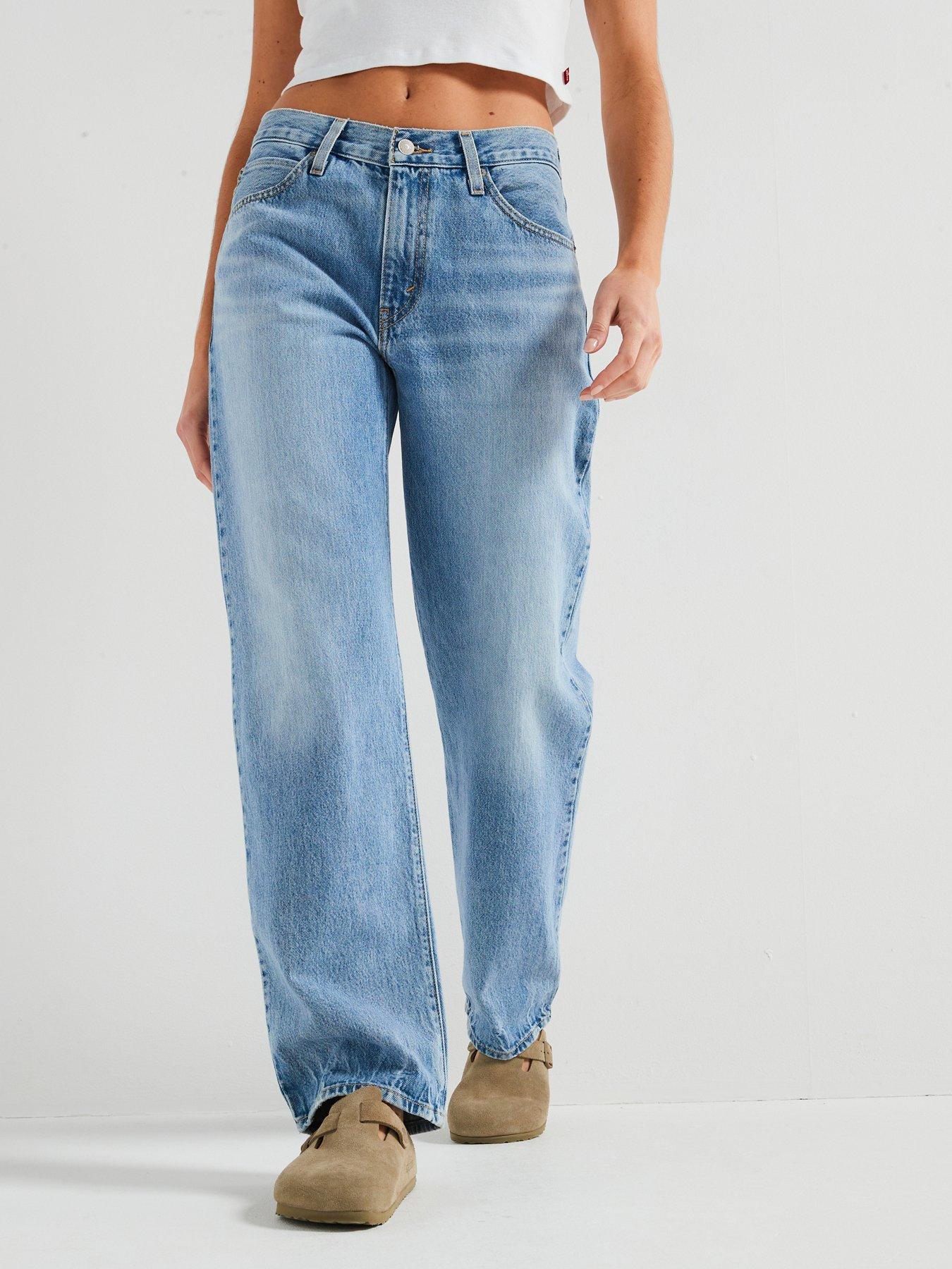 Image 1 of 6 of Levi's 94 Baggy Jeans - Riveting