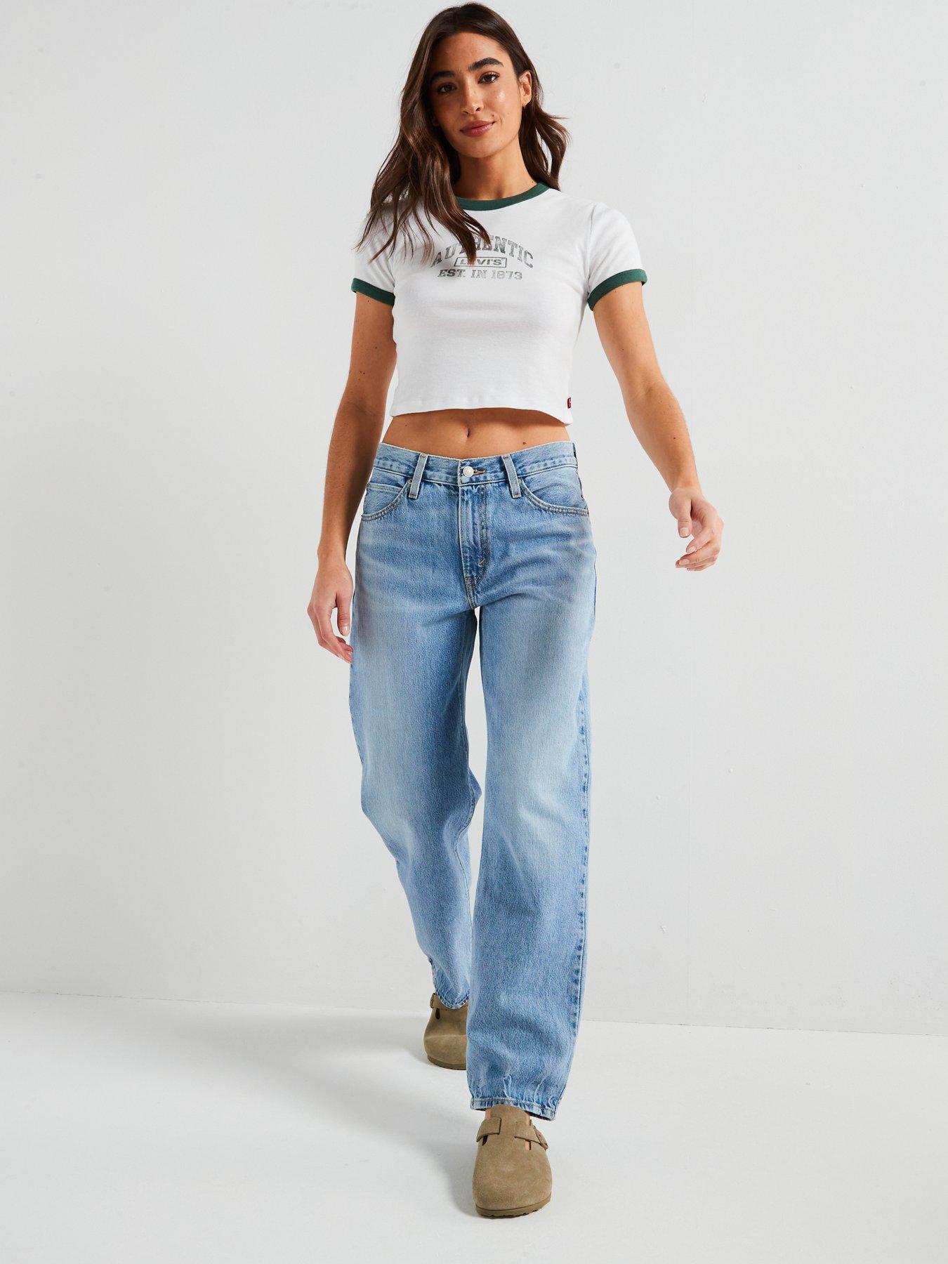 Image 3 of 6 of Levi's 94 Baggy Jeans - Riveting