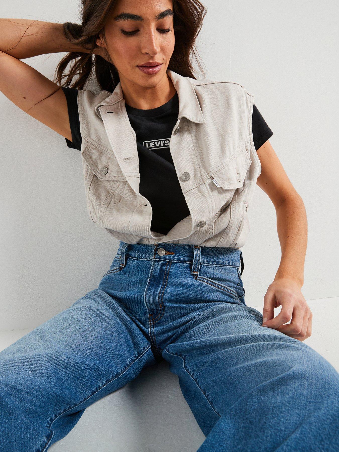 Image 4 of 6 of Levi's 94 Baggy Wide Leg Jeans - Blue