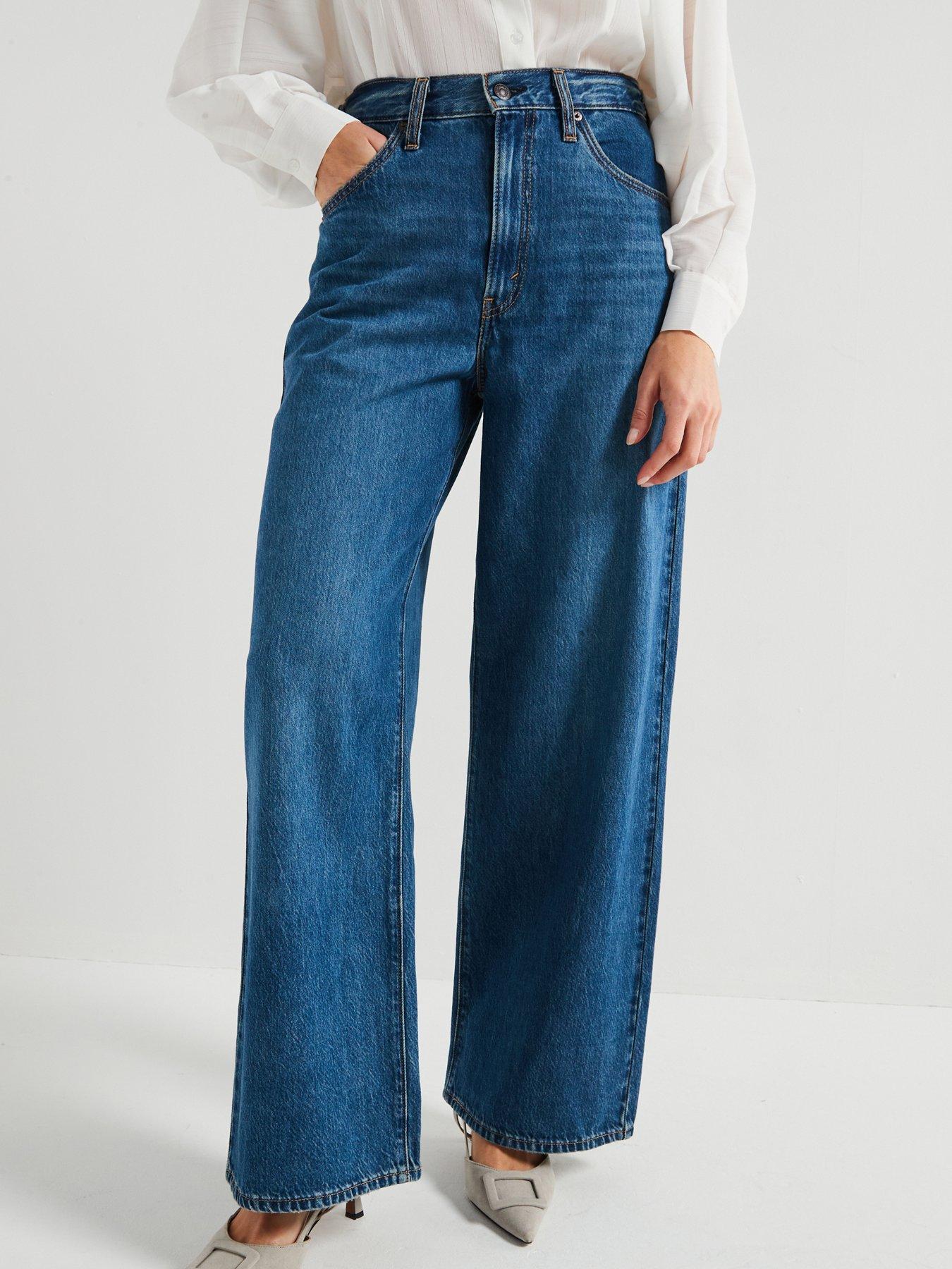 undefined Cinch Baggy Jeans - Chasing Dreams - Blue