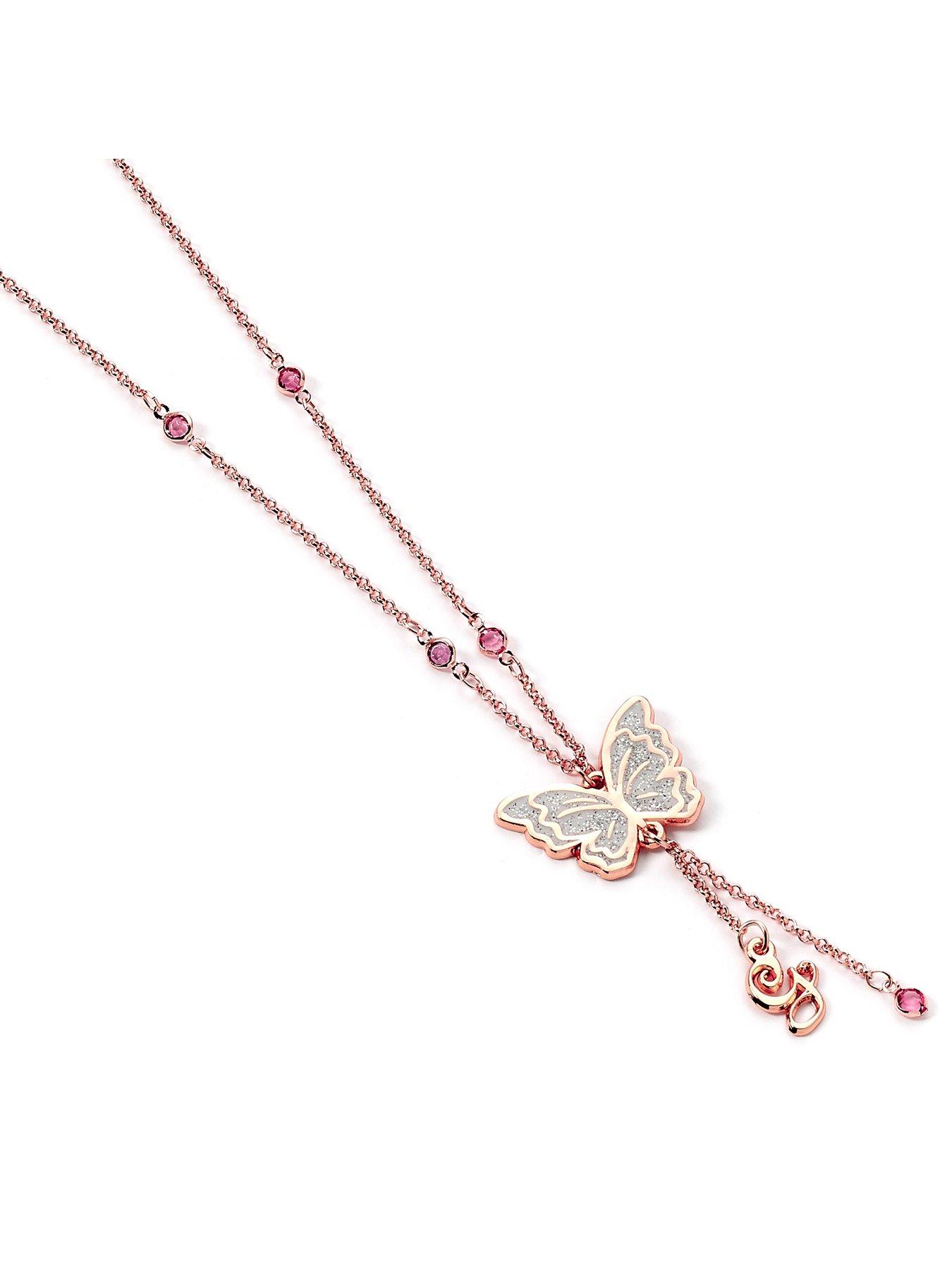 Image 2 of 4 of Wicked Glinda Butterfly Necklace