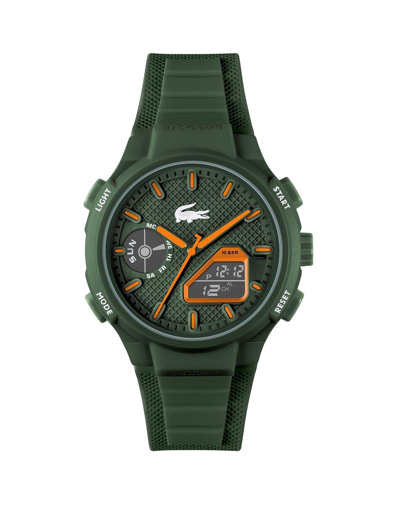 undefined LC33 Mens 45mm Khaki silicone watch