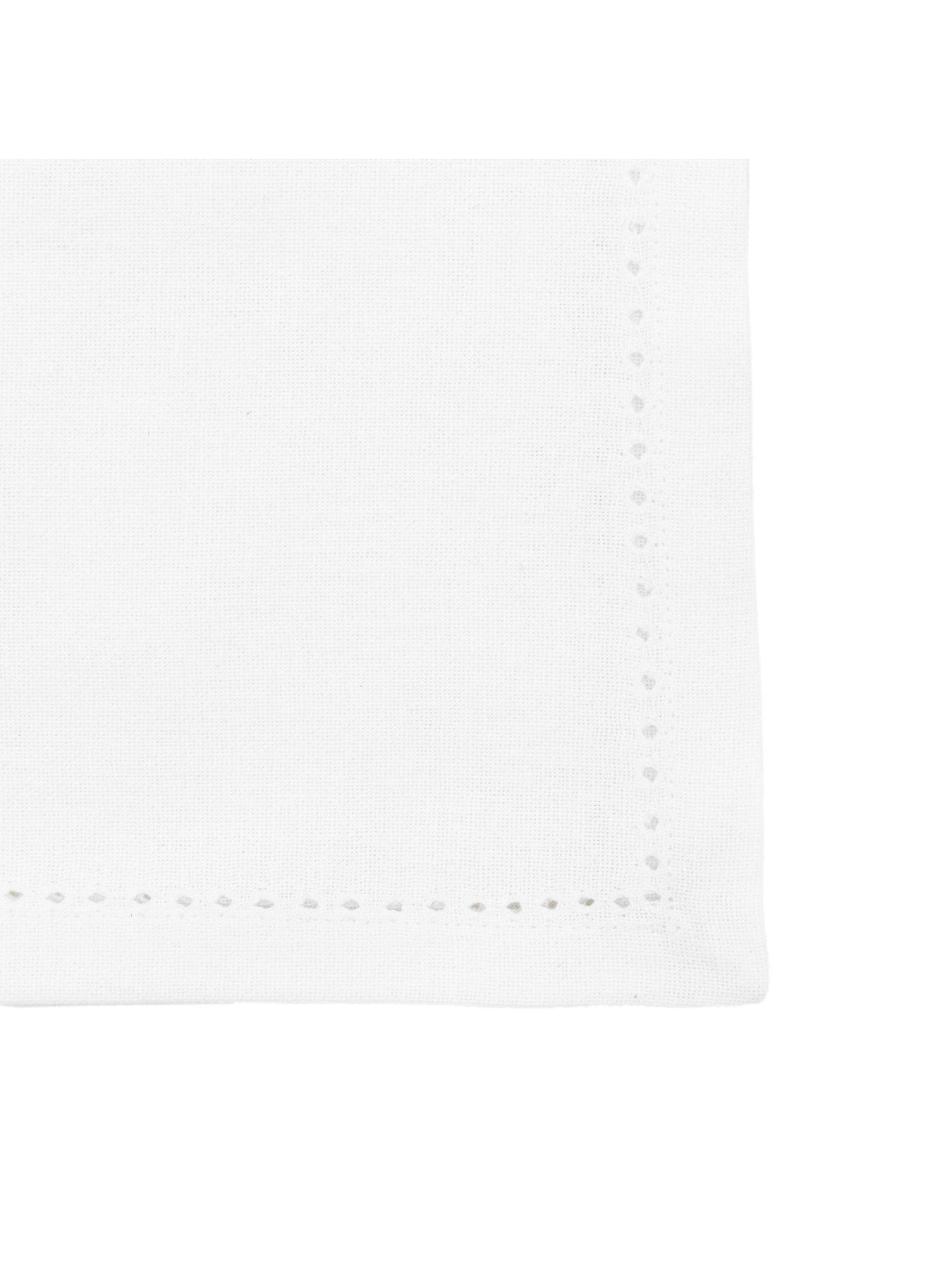 Image 6 of 6 of Gallery Direct White Classic Napkin (4pk) White