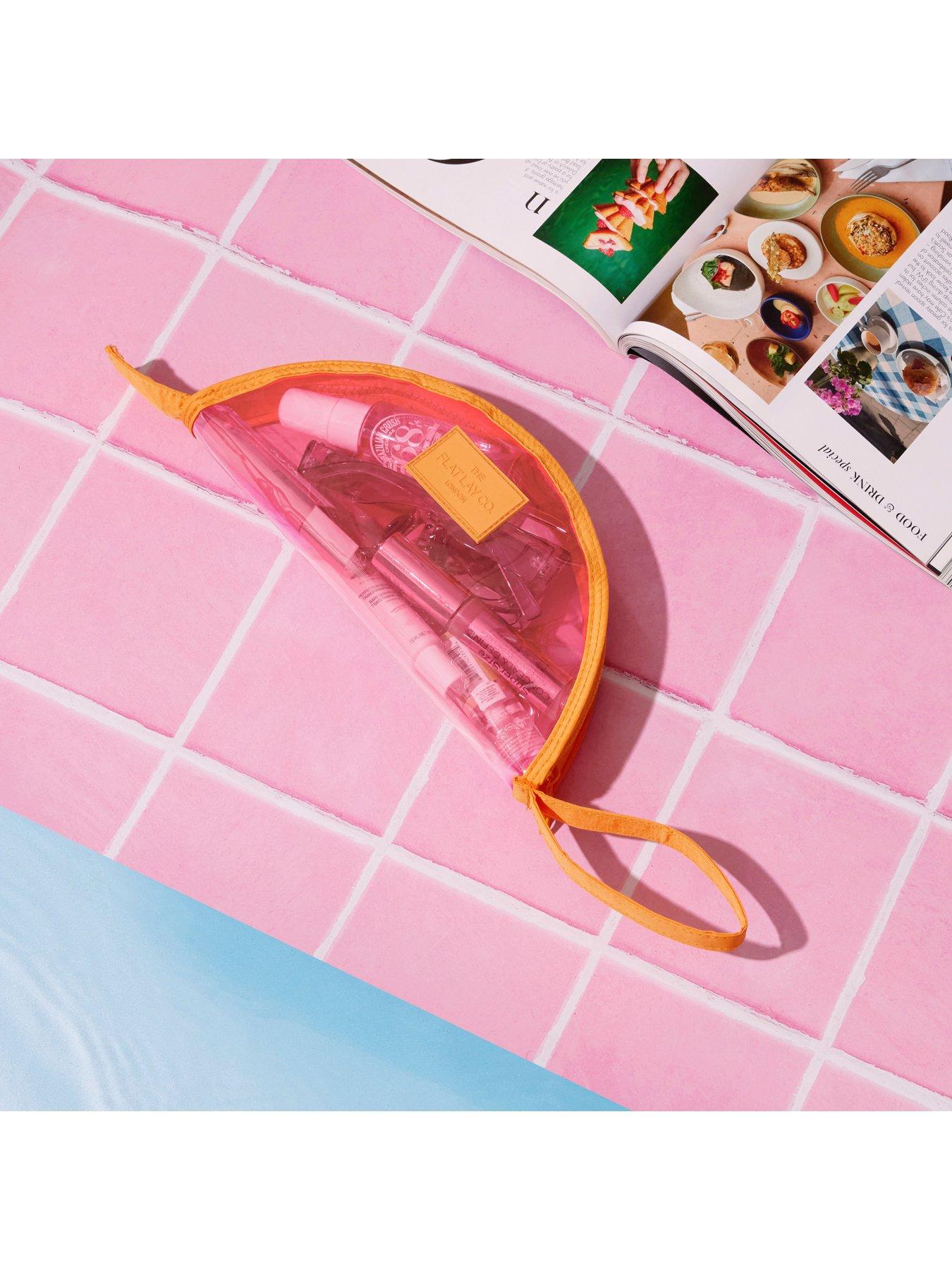 Image 4 of 6 of The Flat Lay Co. Lunar Pouch - Pink & Orange