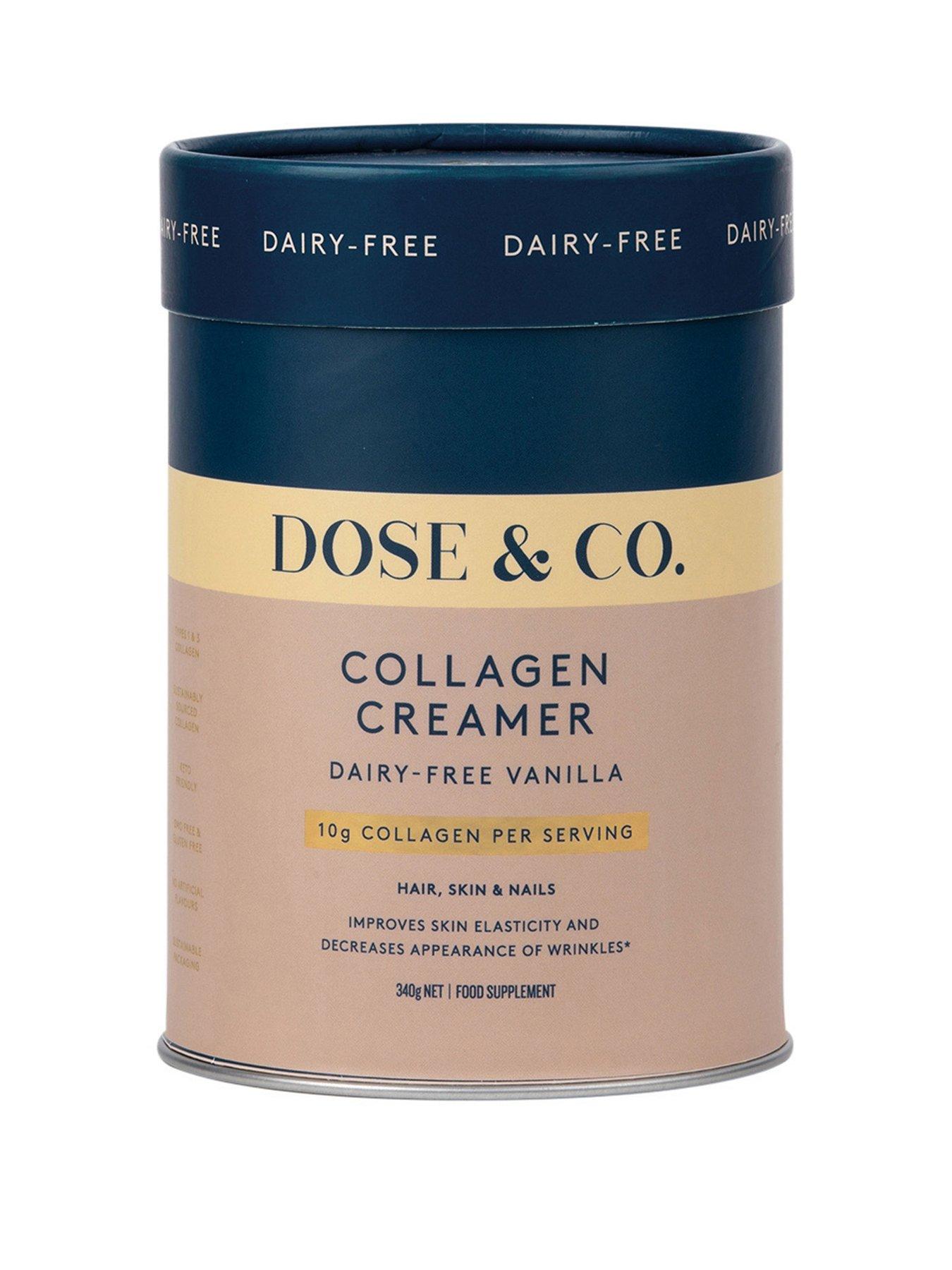 Dose & Co Dairy Free Collagen Creamer - Vanilla 340g