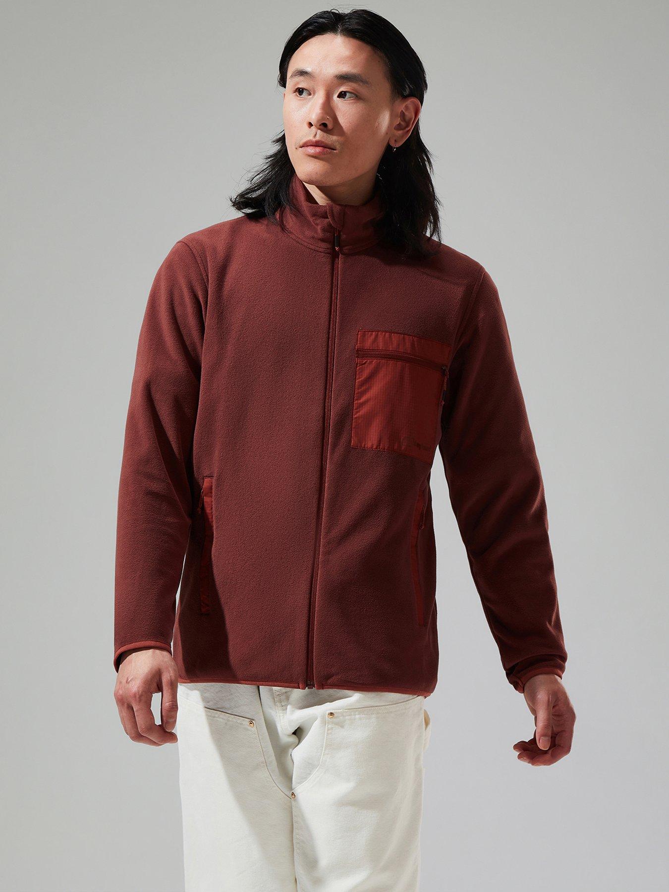 Maglia in Micro Pile Mezza Zip Blu Navy