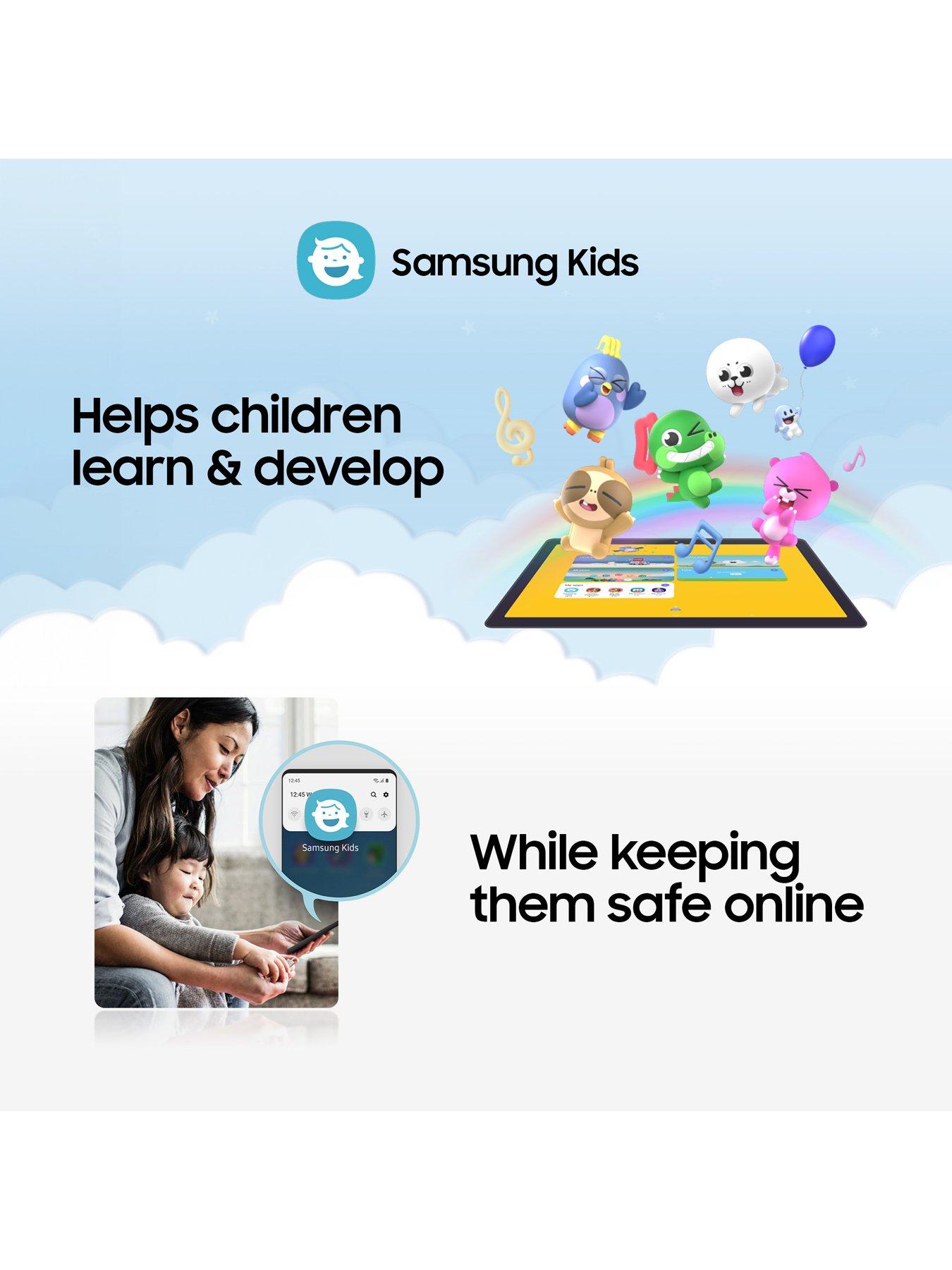 Image 5 of 8 of Samsung Galaxy Tab A9 Kids 8.7" Tablet (64GB,&nbsp;Silver) with Tab A9 Kids Case