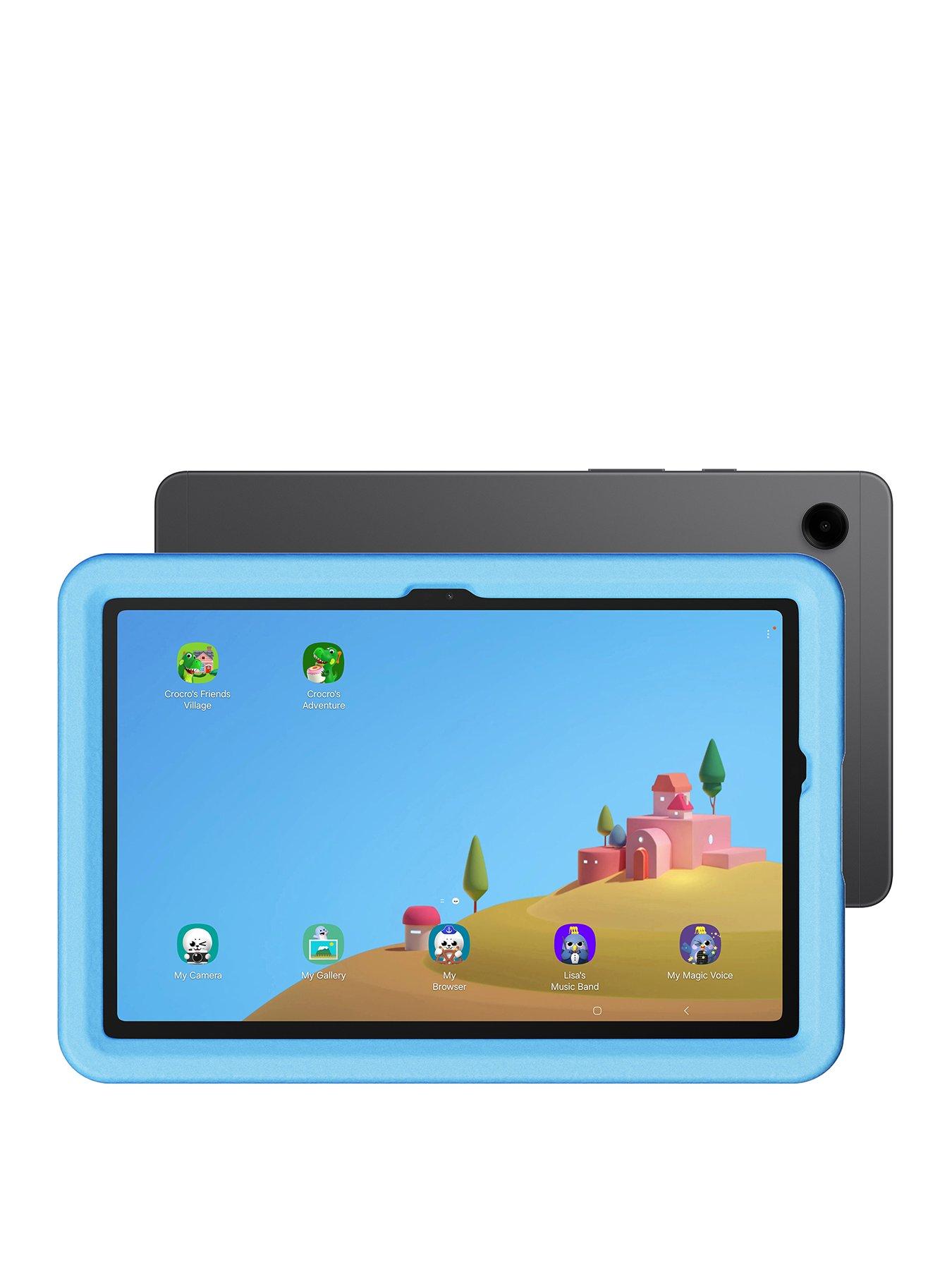 undefined Galaxy Tab A9 Kids 8.7" Tablet (128GB, Grey) with Tab A9 Kids Case