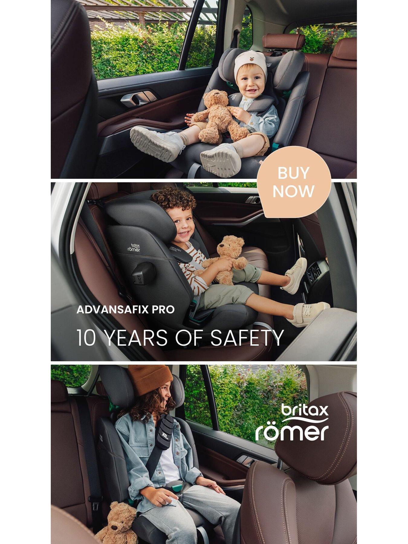 Image 4 of 8 of Britax Advansafix Pro 15 Months - 12 Years Approx Height 76 - 150 cm i-SIZE ISOFIX Car Seat - Deep Black