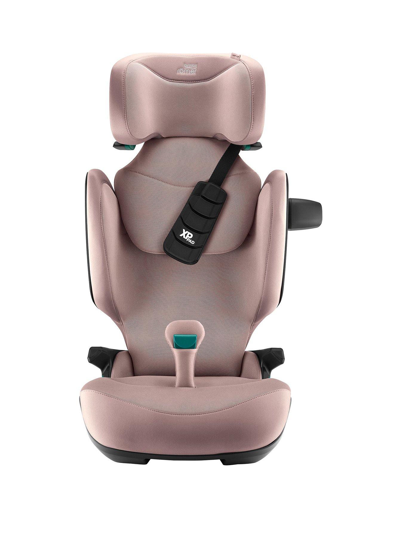 Britax Kidfix Pro 3.5 Years - 12 Years Approx Height 100 - 150 cm i-SIZE ISOFIX Highback Booster Car Seat - Dusty Rose