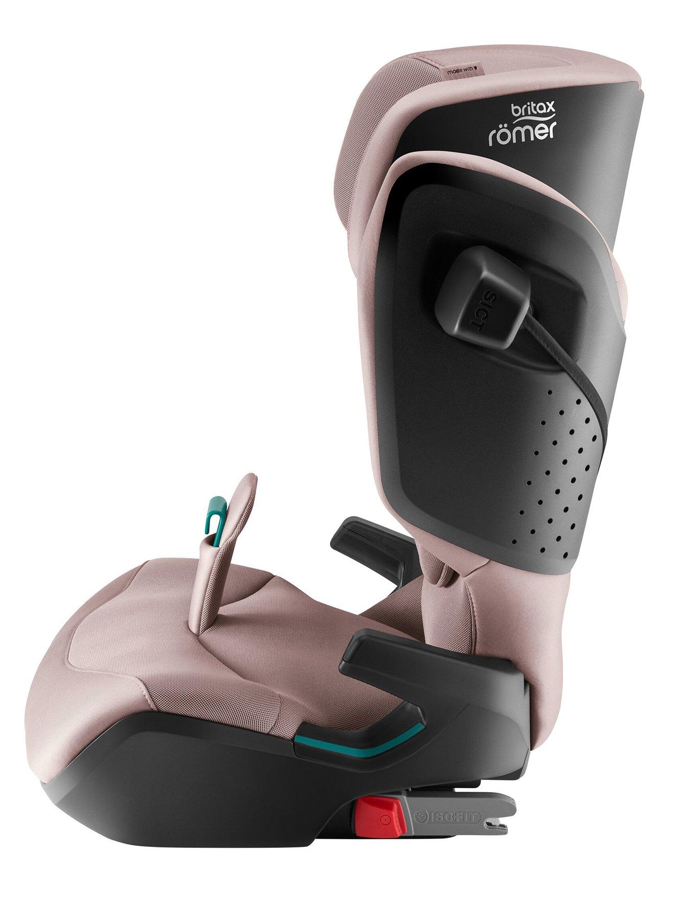 Image 2 of 7 of Britax Kidfix Pro 3.5 Years - 12 Years Approx Height 100 - 150 cm i-SIZE ISOFIX Highback Booster Car Seat - Dusty Rose