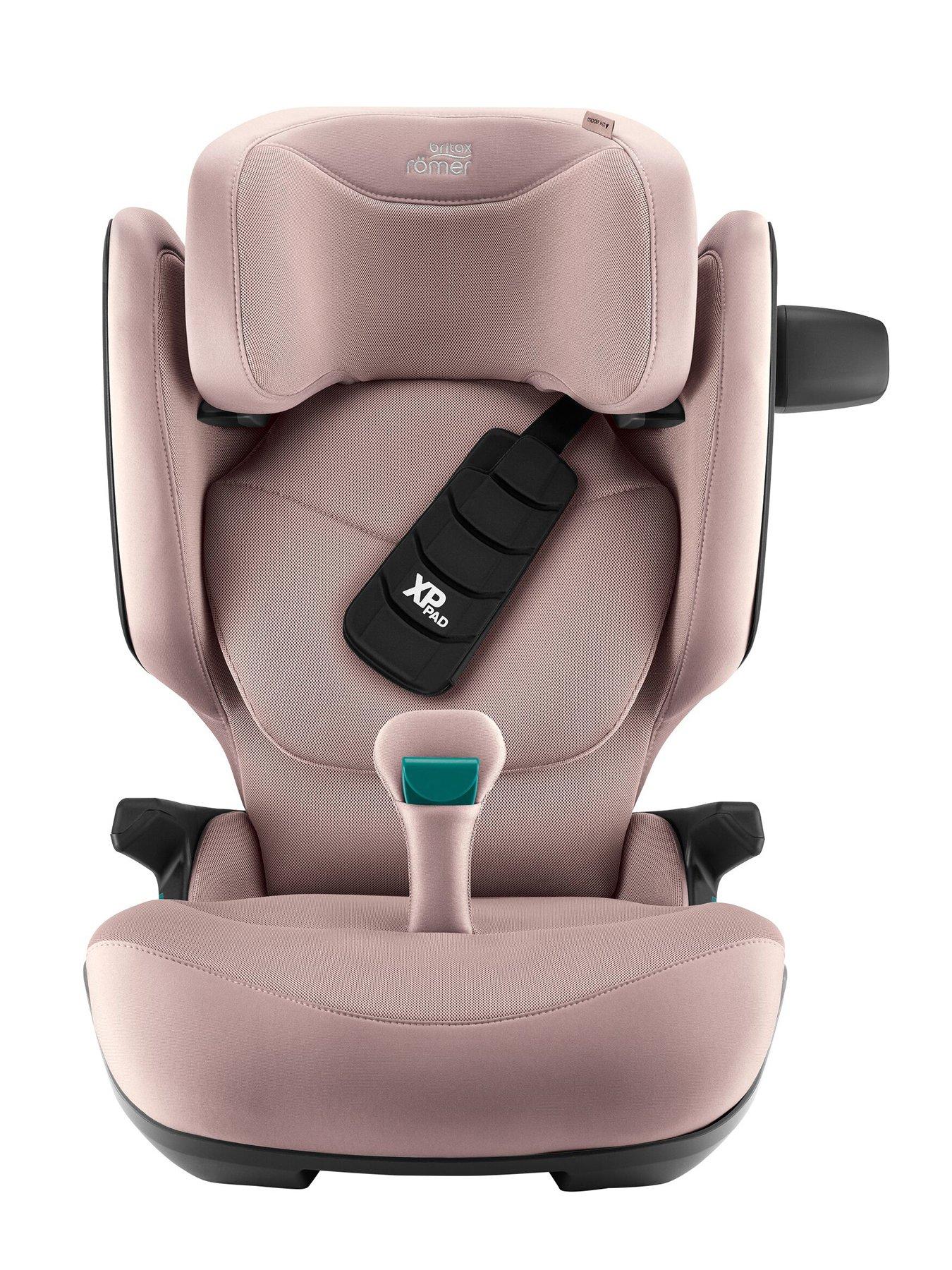 Image 3 of 7 of Britax Kidfix Pro 3.5 Years - 12 Years Approx Height 100 - 150 cm i-SIZE ISOFIX Highback Booster Car Seat - Dusty Rose