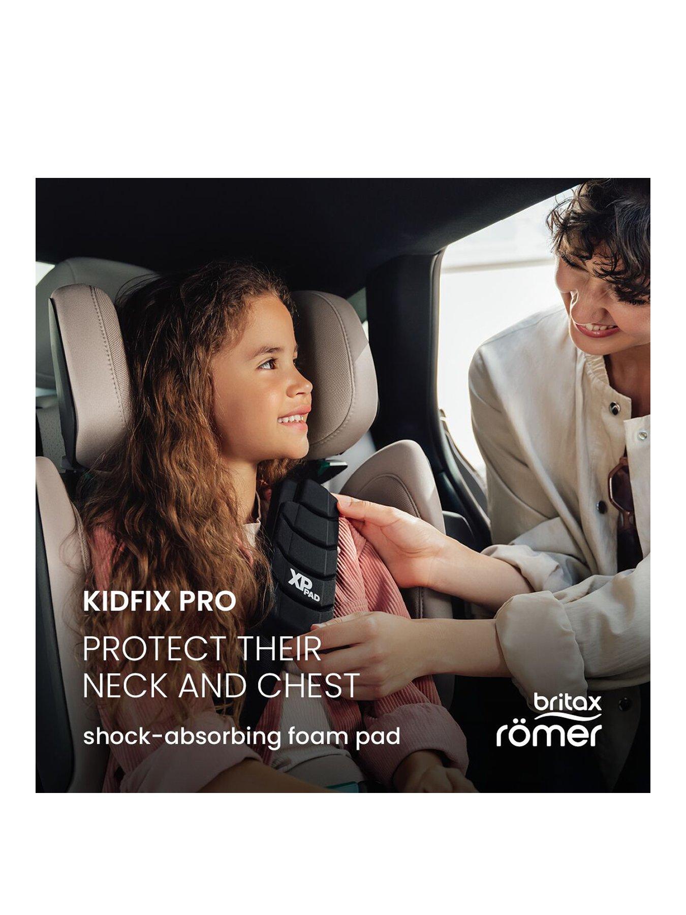 Image 3 of 8 of Britax Kidfix Pro 3.5 Years - 12 Years Approx Height 100 - 150 cm i-SIZE ISOFIX Highback Booster Car Seat - Teak