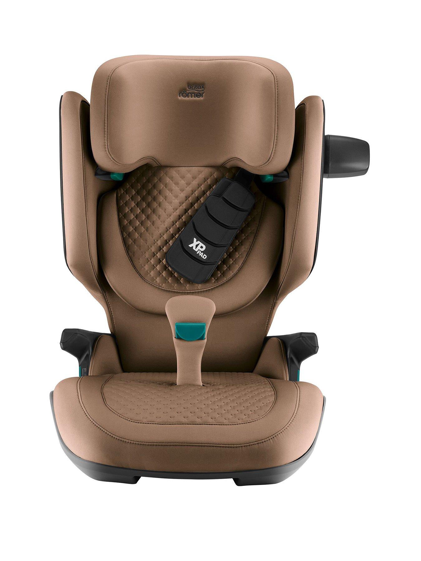 Britax Kidfix Pro 3.5 Years - 12 Years Approx Height 100 - 150 cm i-SIZE ISOFIX Highback Booster Car Seat - Warm Caramel