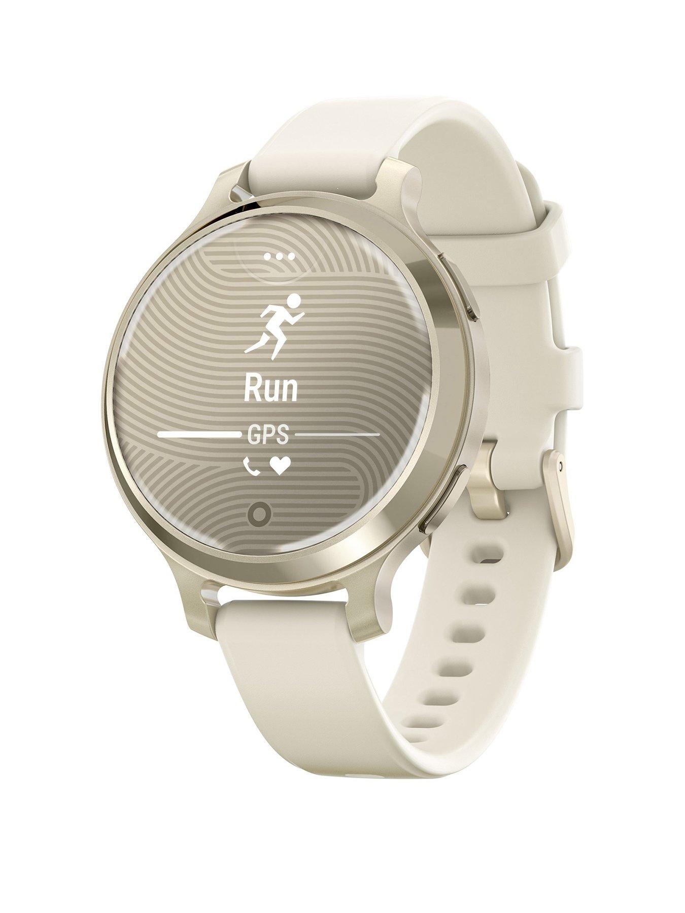 Garmin Lily 2 Active Smartwatch - Cream Gold