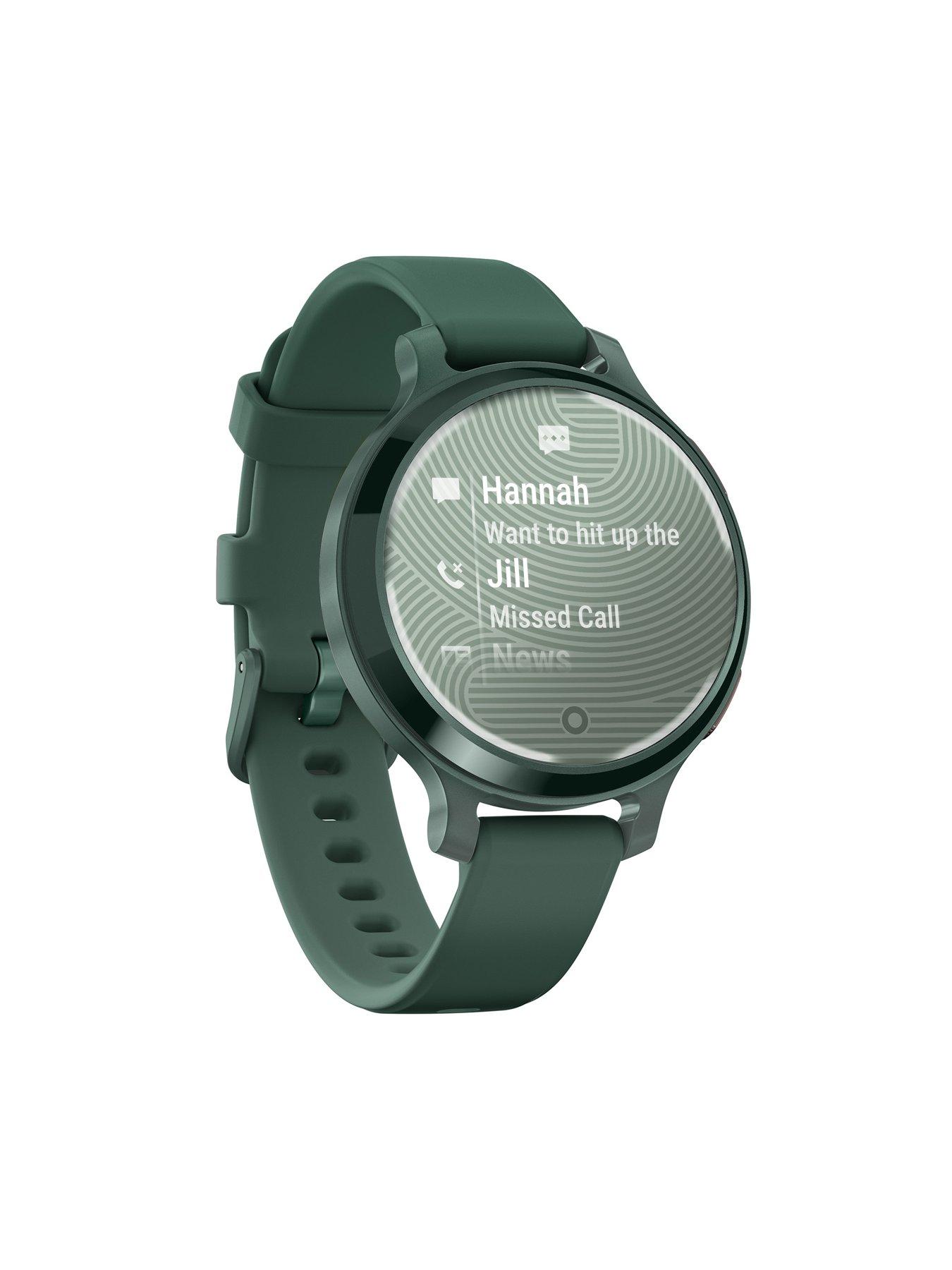 Image 5 of 5 of Garmin Lily 2 Active Smartwatch - Jasper Green