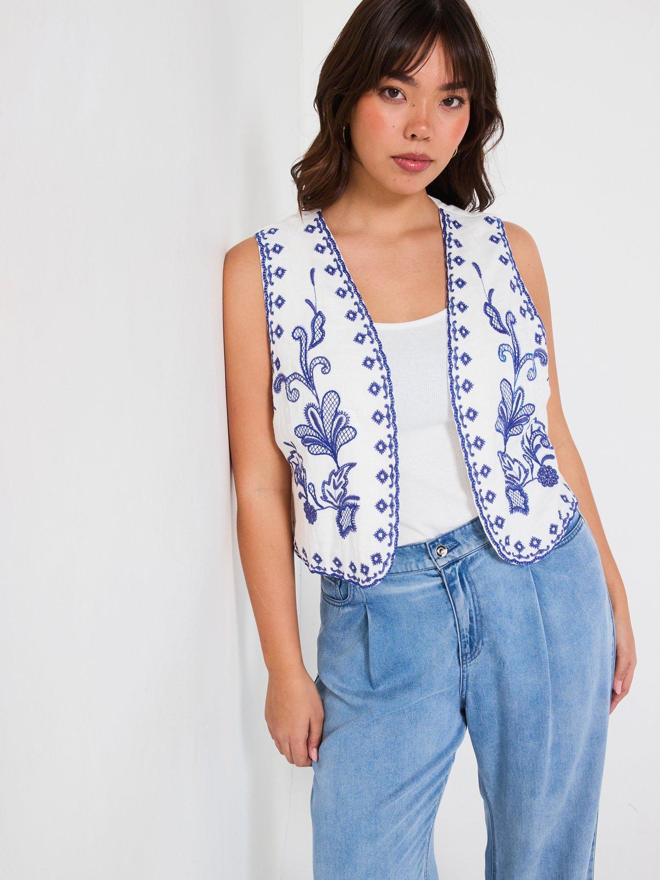 undefined Embroidered Waistcoat