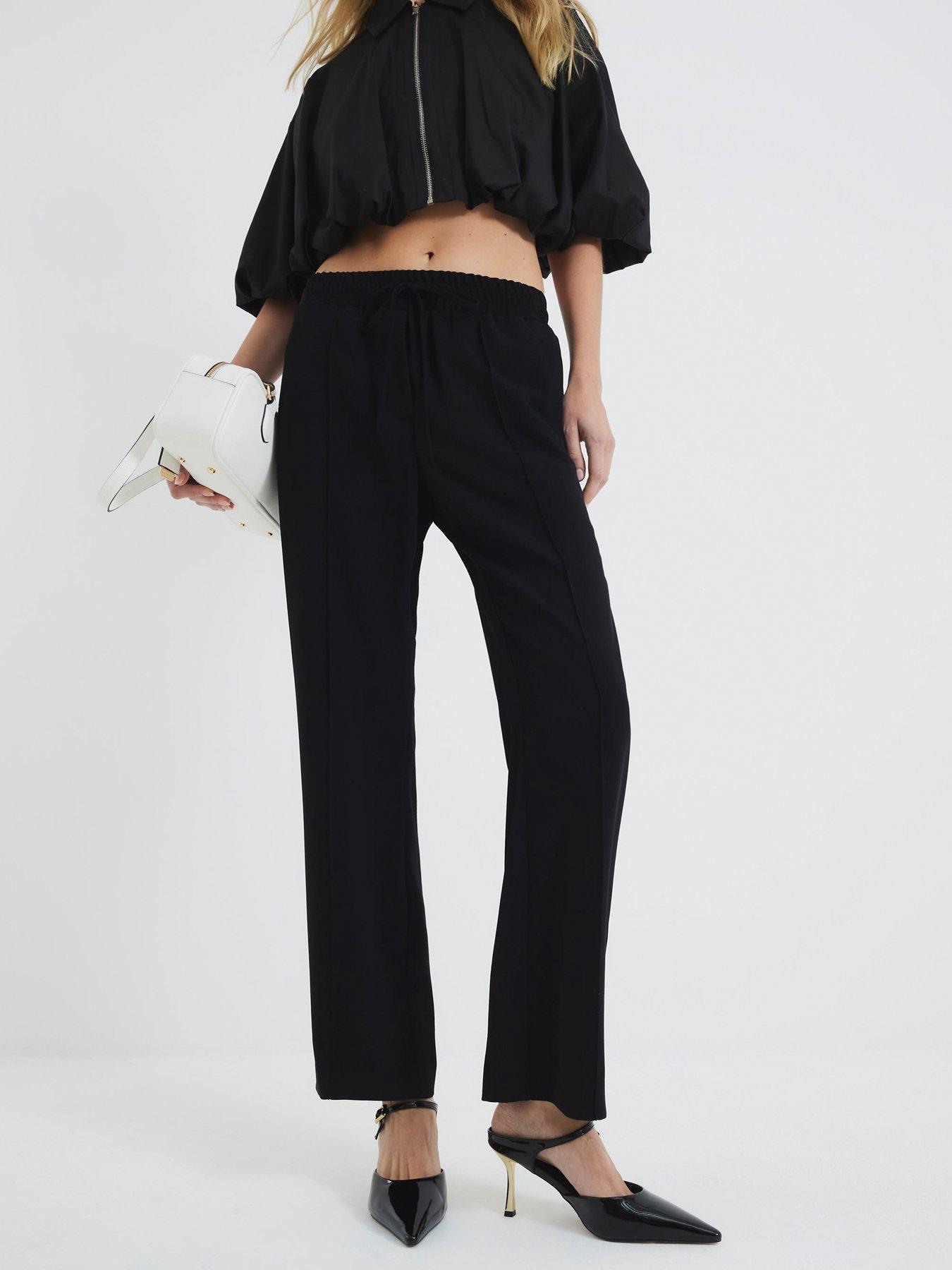 undefined Tailored Jogging Bottom - Black