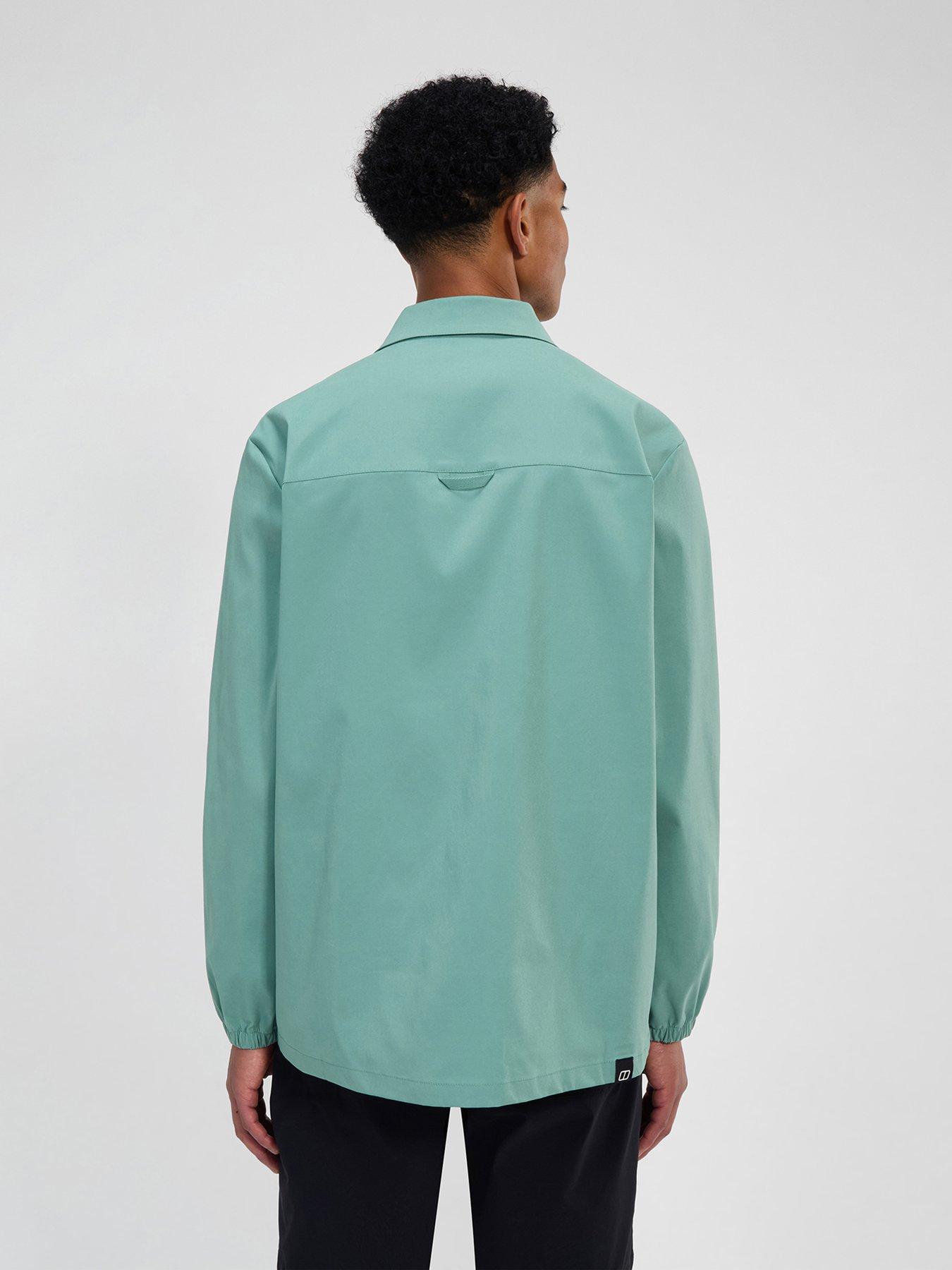 Image 2 of 6 of Berghaus Mens Explorer Long Sleeve Overshirt - Green