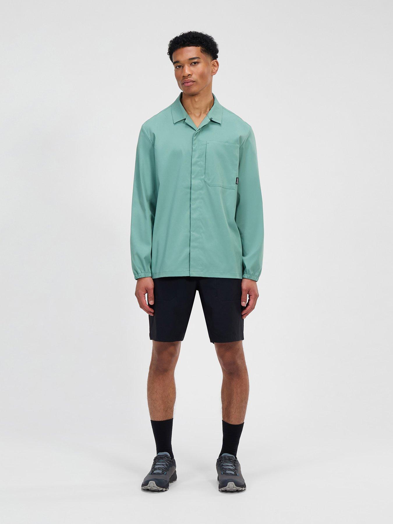 Image 3 of 6 of Berghaus Mens Explorer Long Sleeve Overshirt - Green