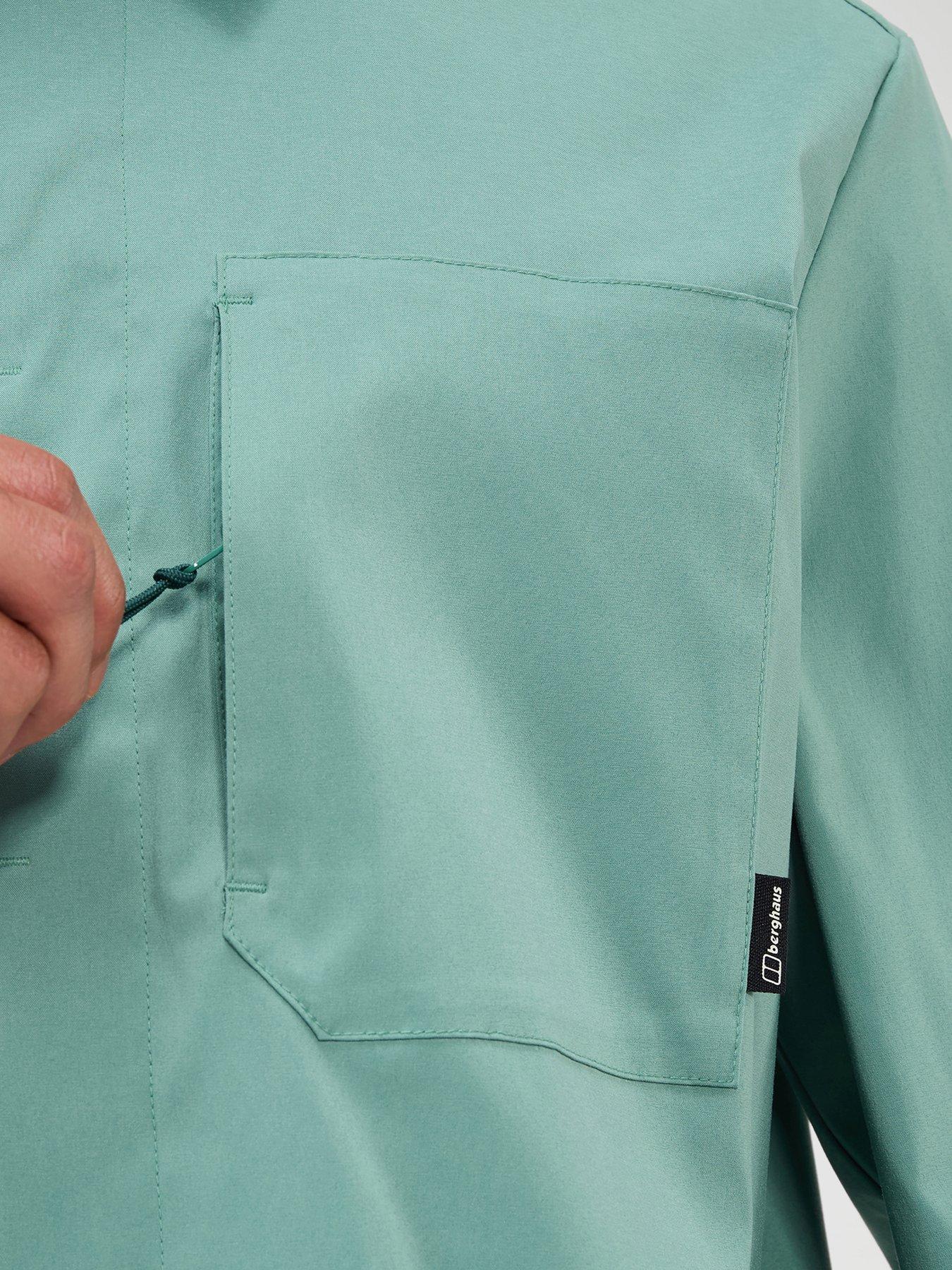 Image 6 of 6 of Berghaus Mens Explorer Long Sleeve Overshirt - Green