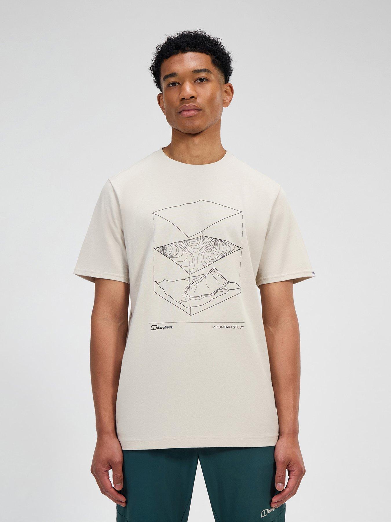 undefined Mens Everyday Elements Short Sleeve Tee - Beige