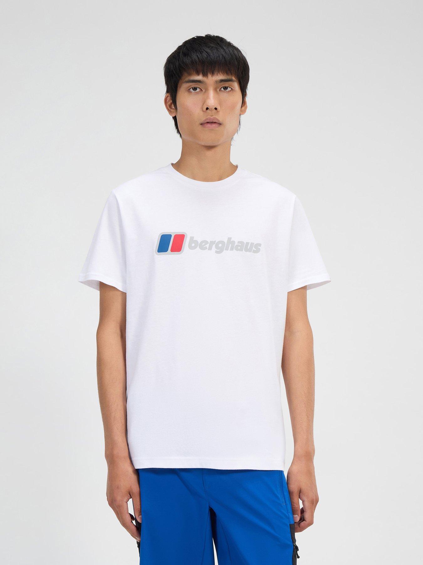 undefined Mens Classic Short Sleeve Sleeve Xl-Logo T-Shirt - White