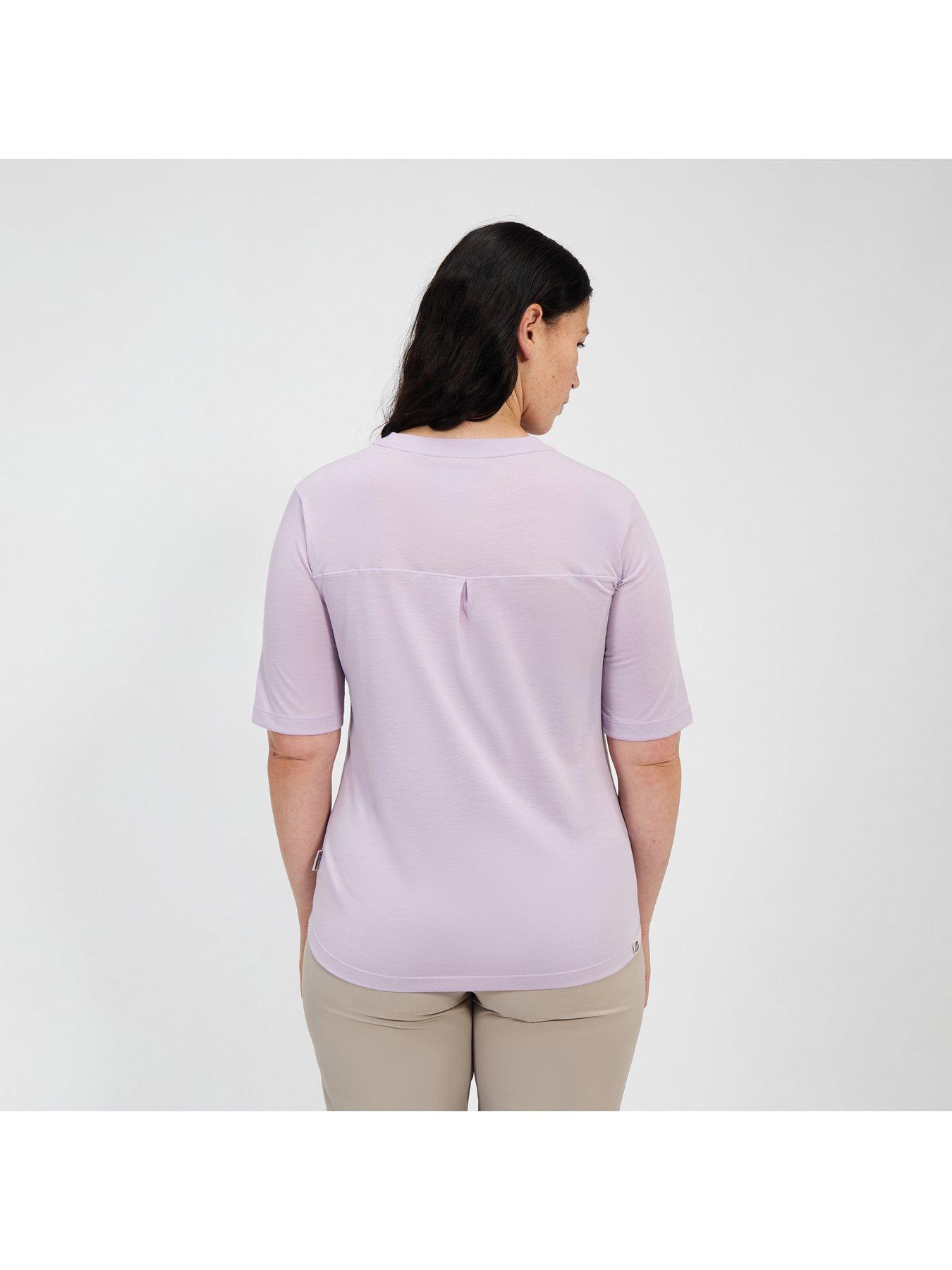 Image 2 of 6 of Berghaus Womens Coneflower Short Sleeve Tee - Light Purple