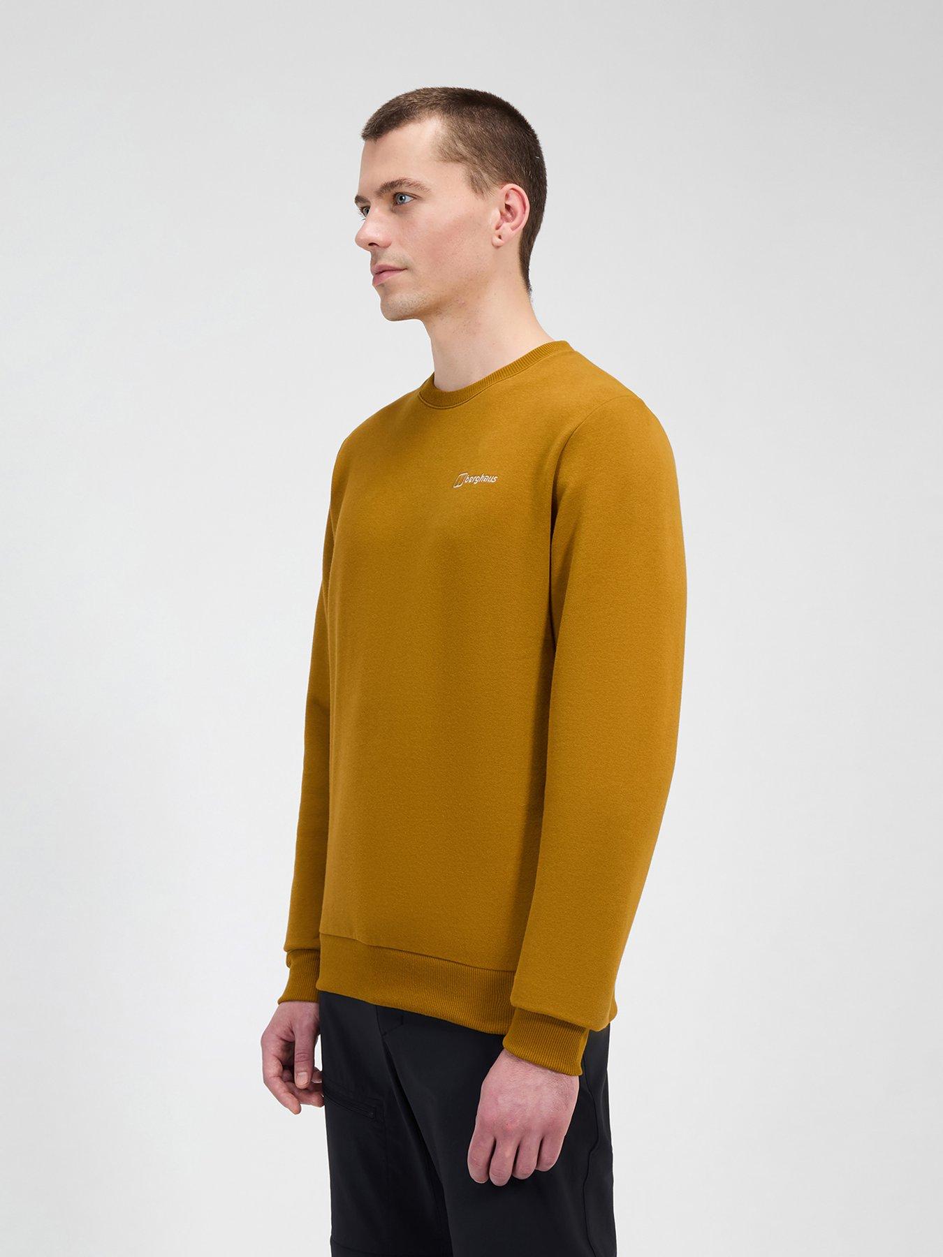 Image 4 of 6 of Berghaus Mens Logo Crew - Light Brown