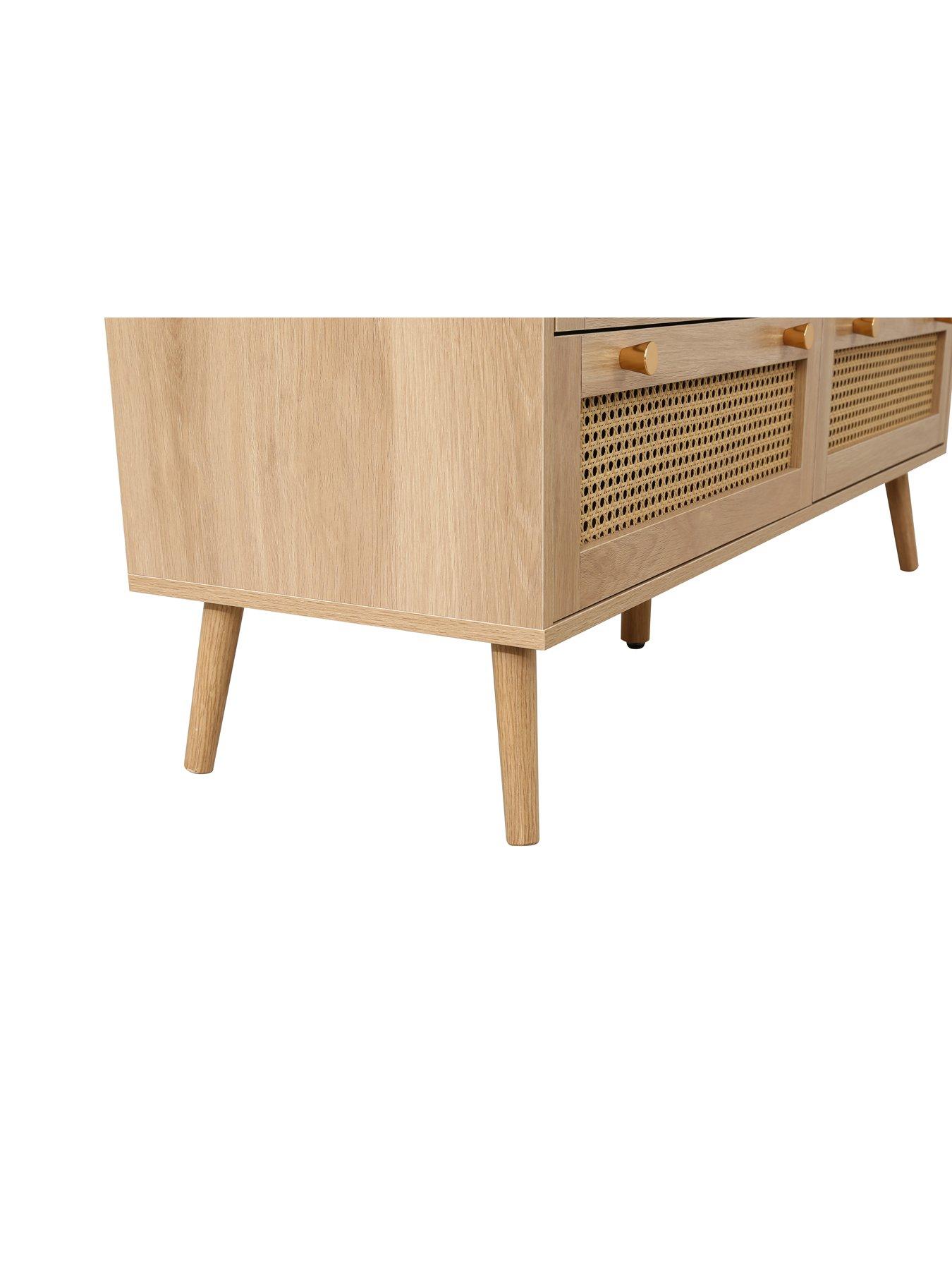 Image 6 of 7 of Birlea Croxley 7 Drawer Rattan Chest