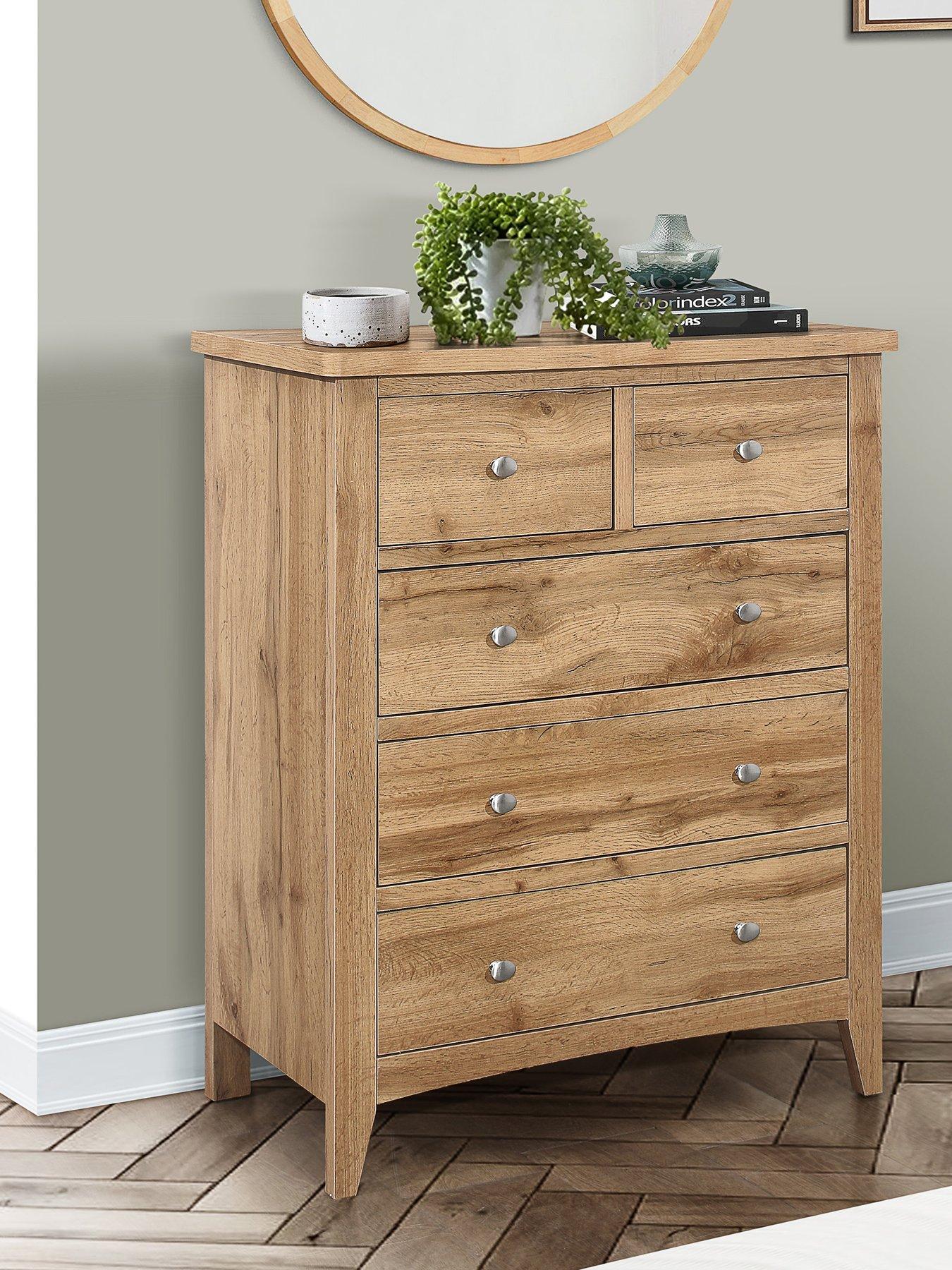 undefined Hampstead Three Large Drawers and Two Smaller Drawers,  3+2 Chest