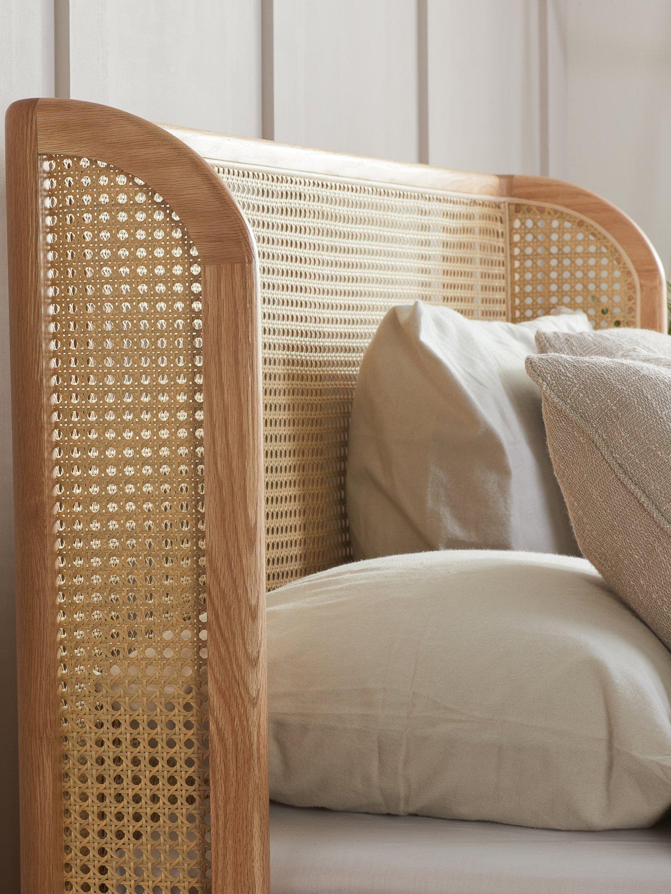 Birlea Astrid Rattan Bed Frame Very