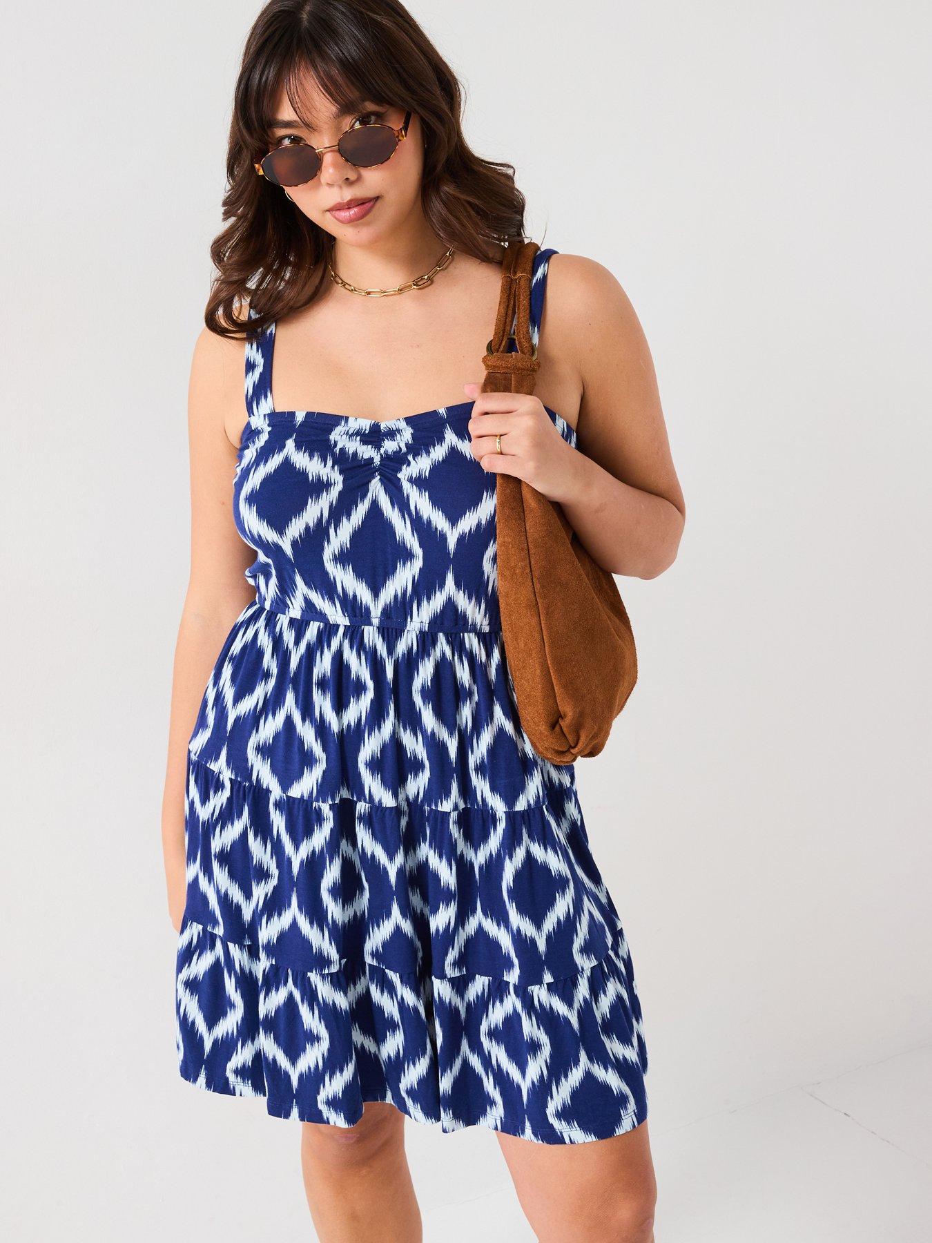 undefined Strappy Mini Dress